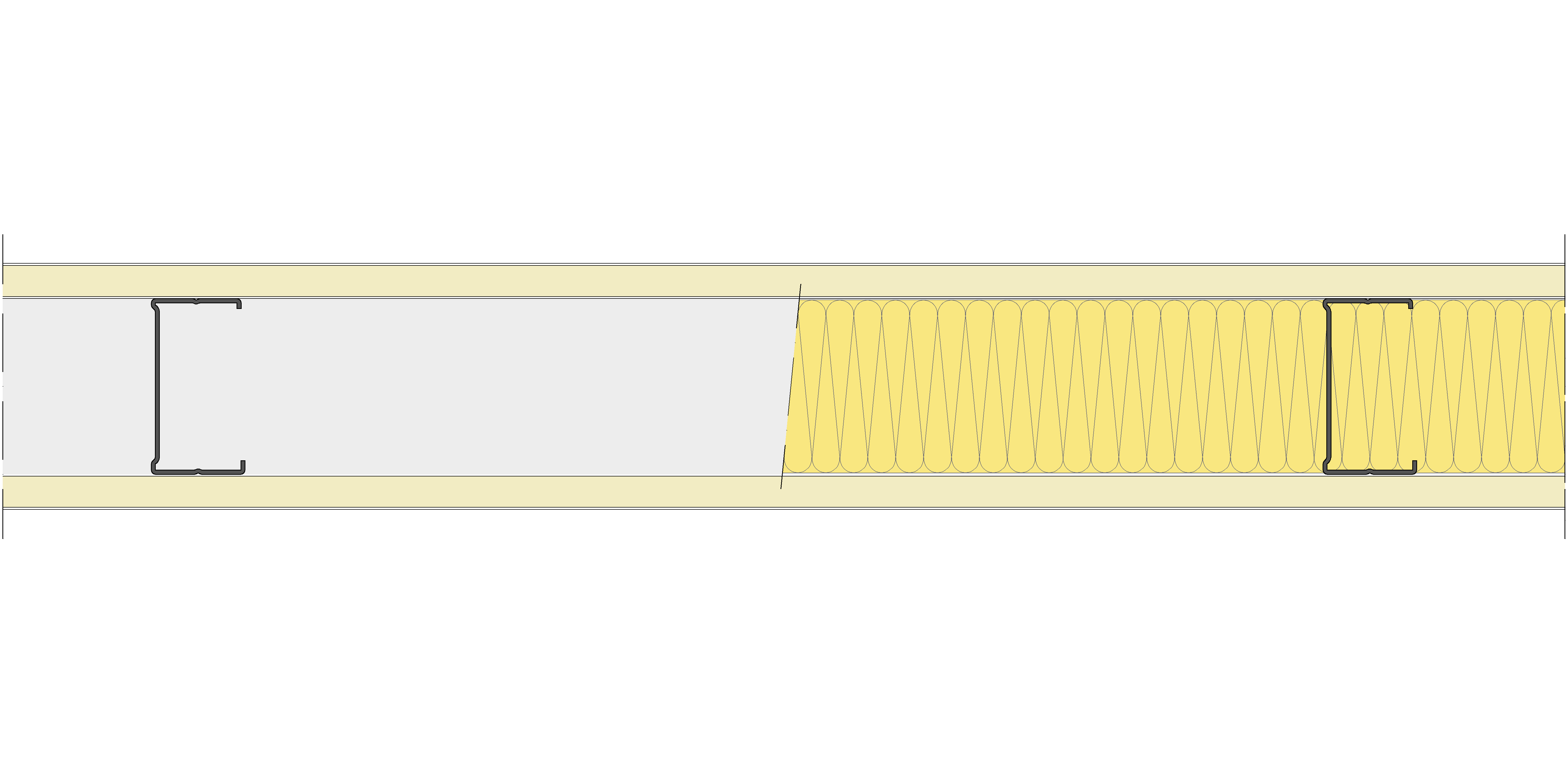 Tabique Pladur® 126/600 (90) 2N MW