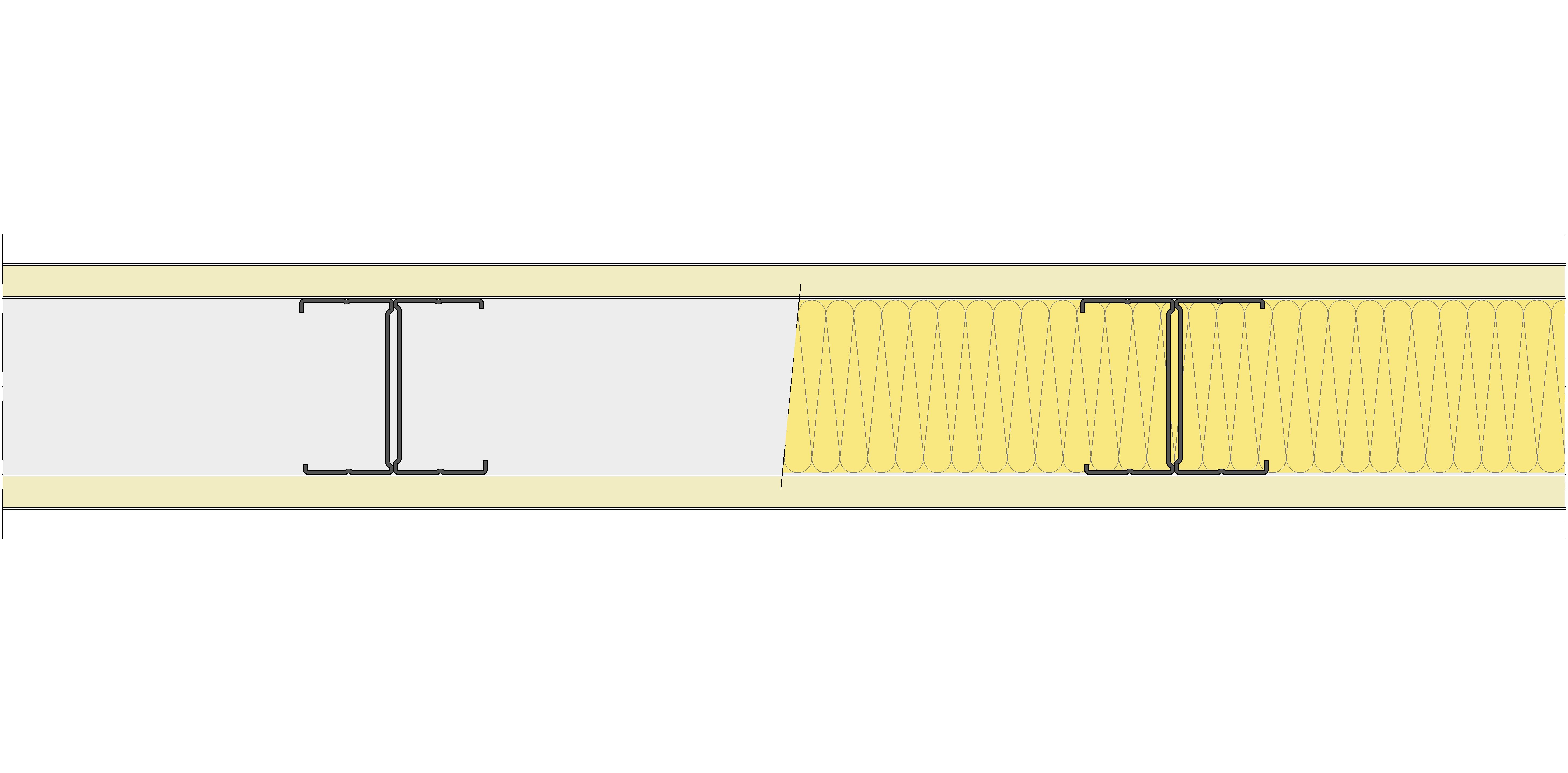 Tabique Pladur® 126/400 (90H) 2N MW