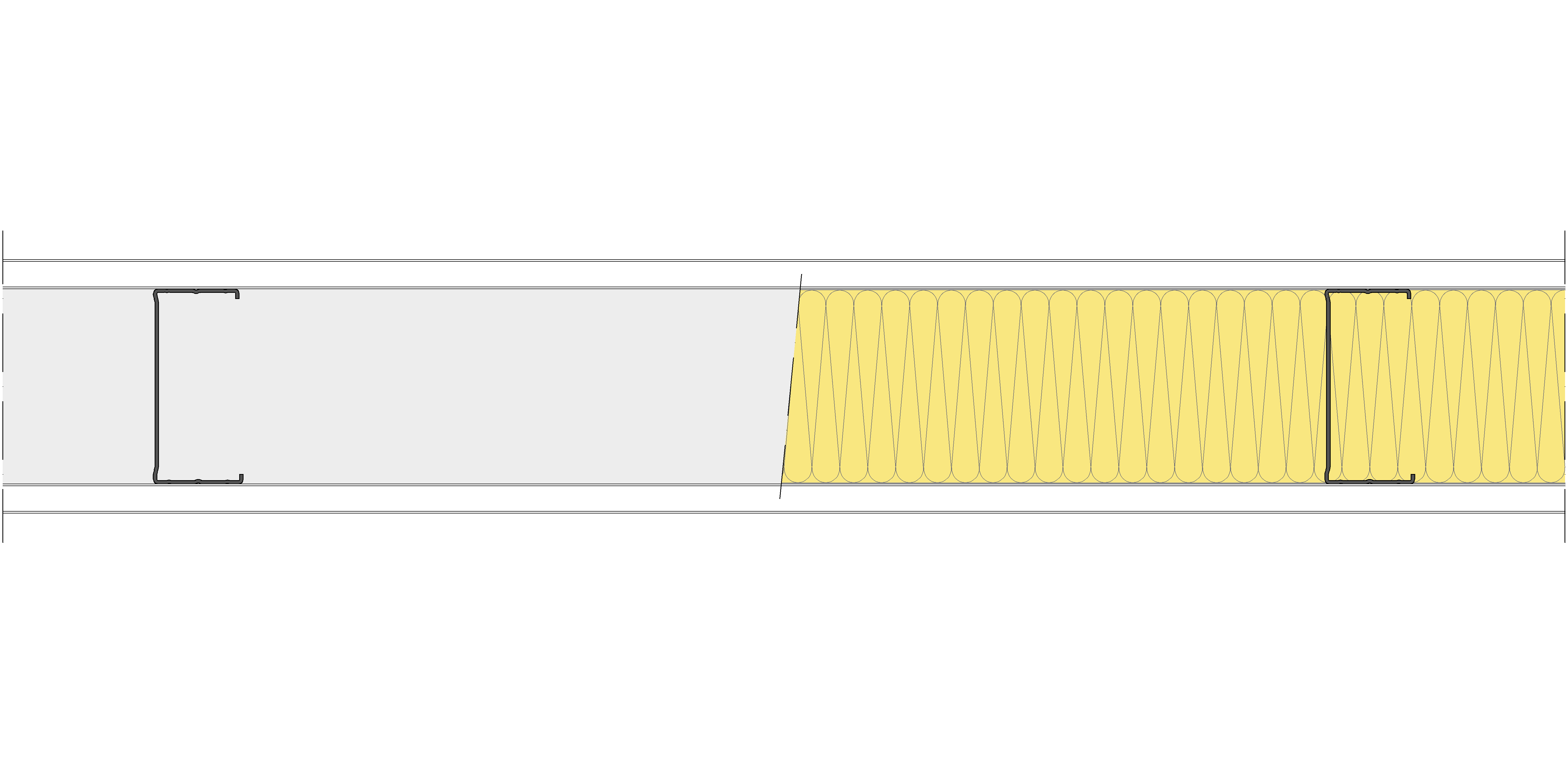 Tabique Pladur® 130/600 (100-45) 2N A1 MW