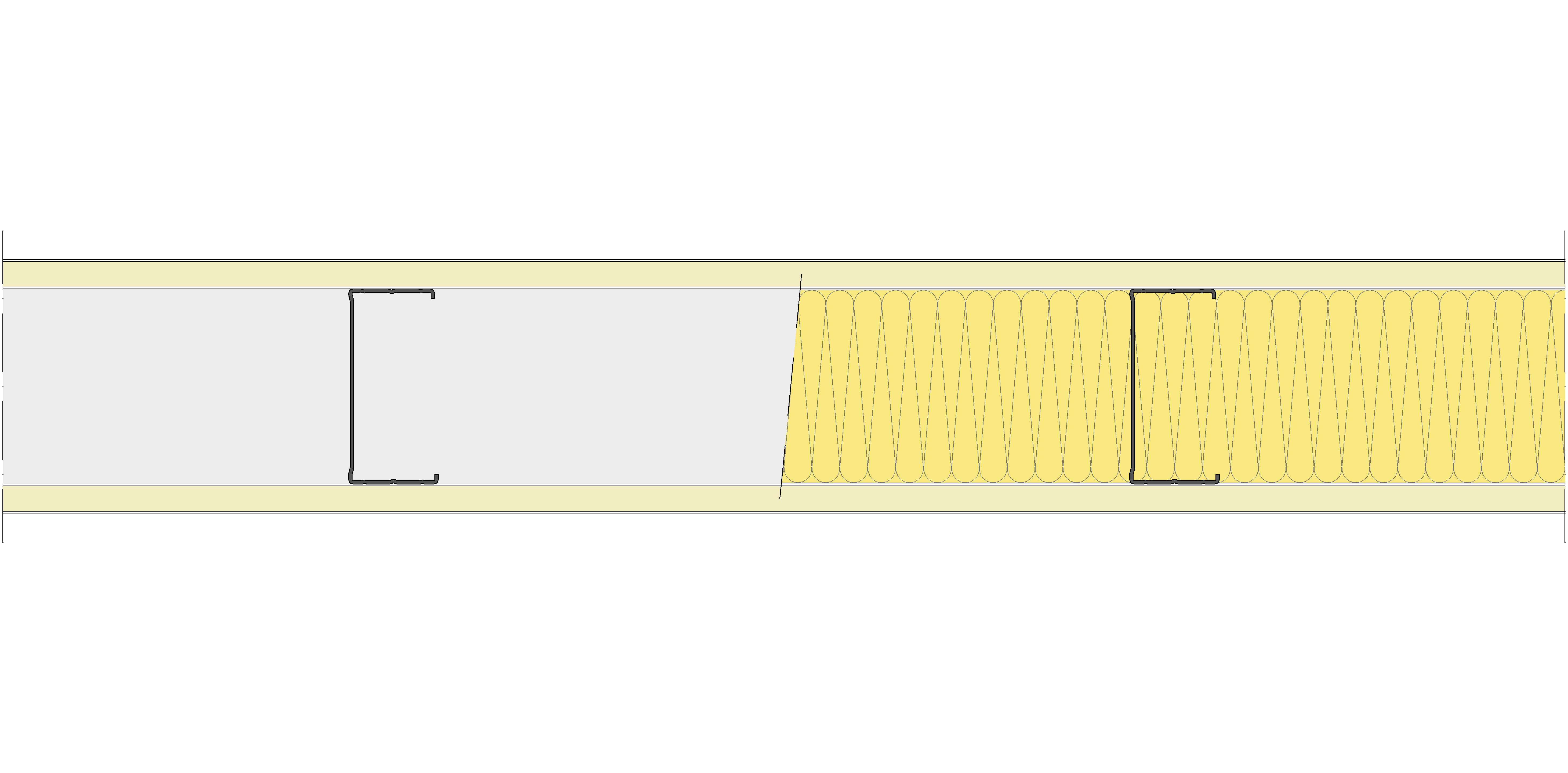 Tabique Pladur® 130/400 (100-45) 2N MW