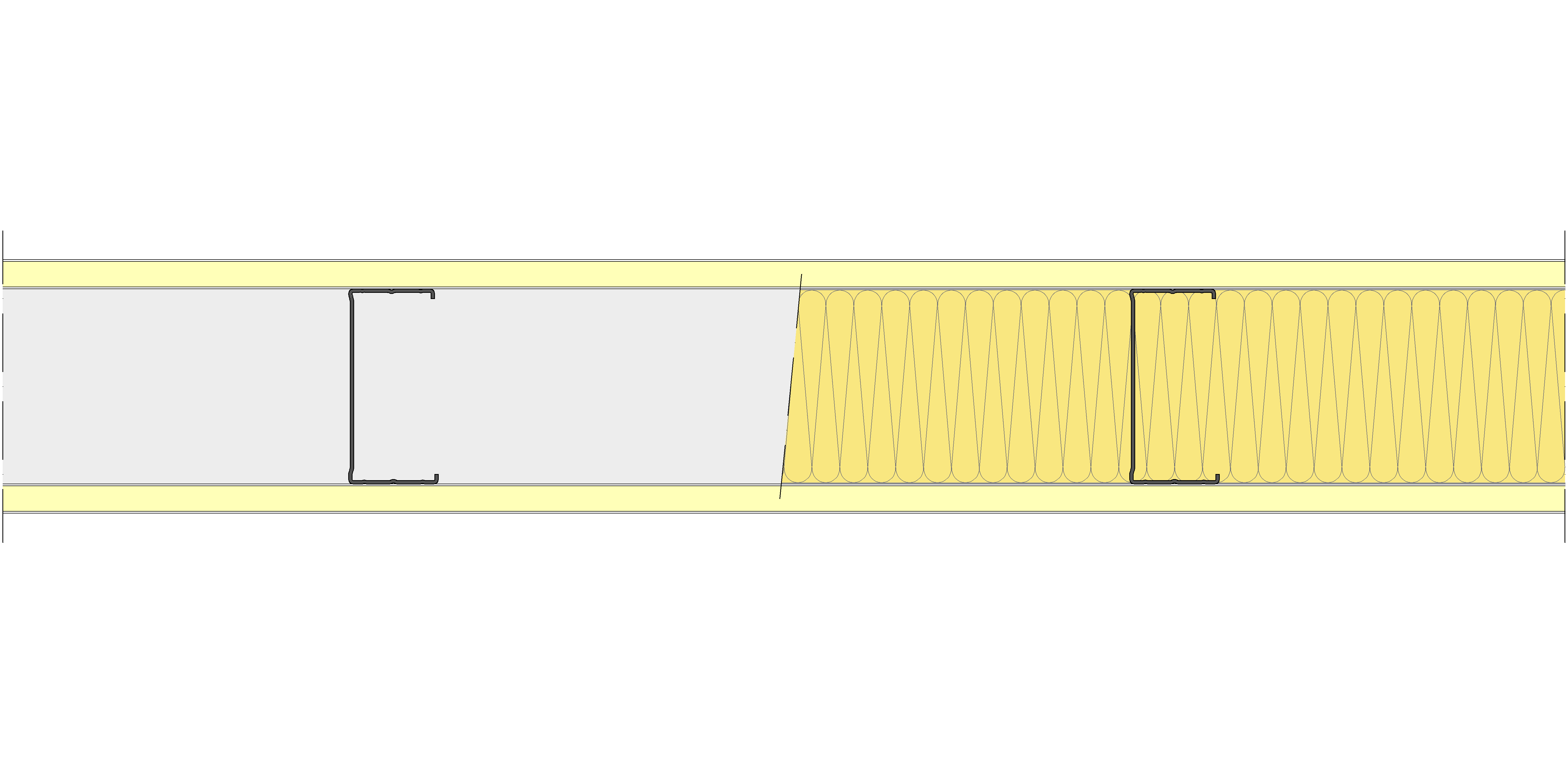 Tabique Pladur® 130/400 (100-45) 2I MW