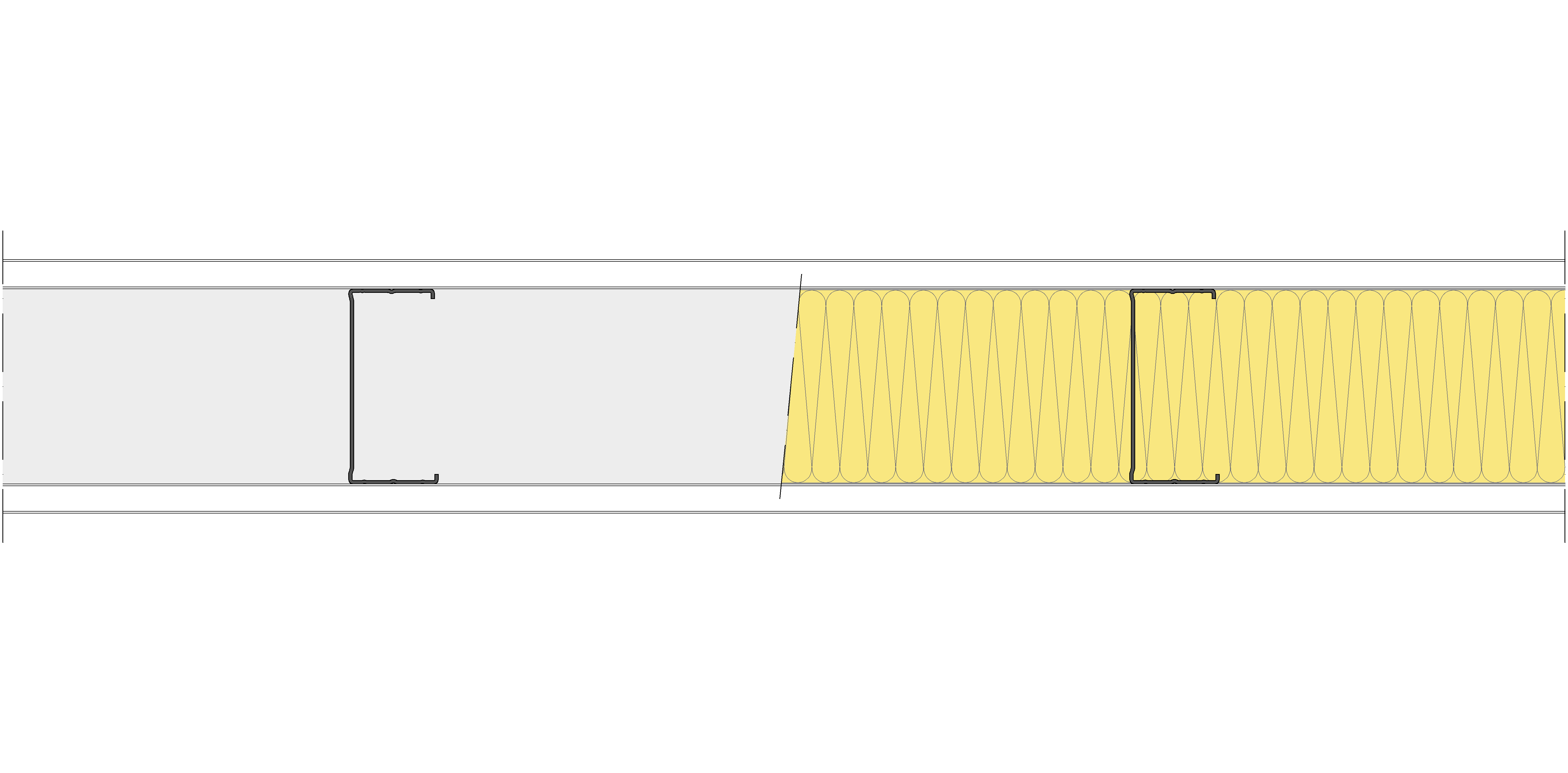 Tabique Pladur® 130/400 (100-45) 2N A1 MW