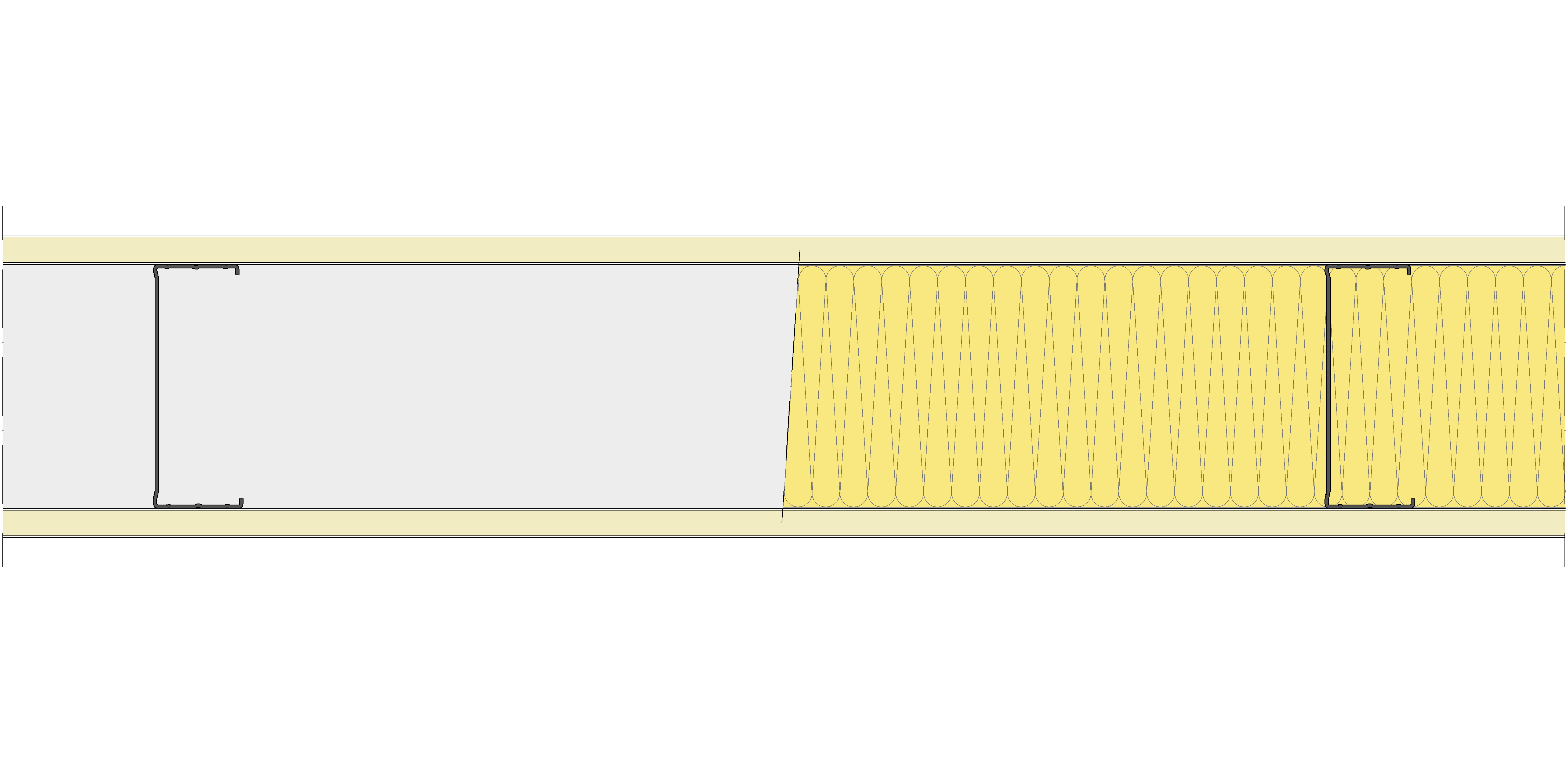 Tabique Pladur® 155/600 (125-45) 2N MW