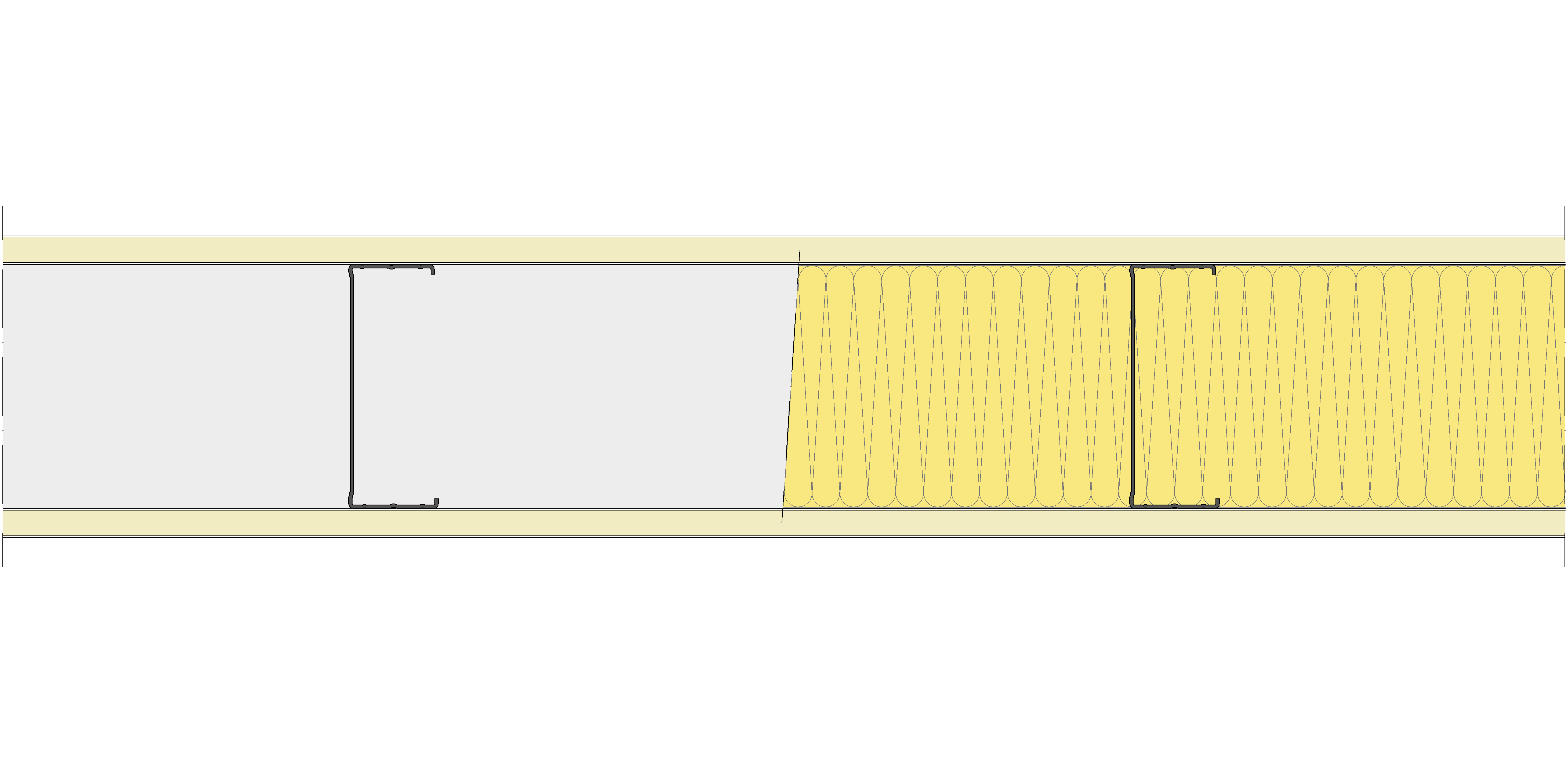 Tabique Pladur® 155/400 (125-45) 2N MW