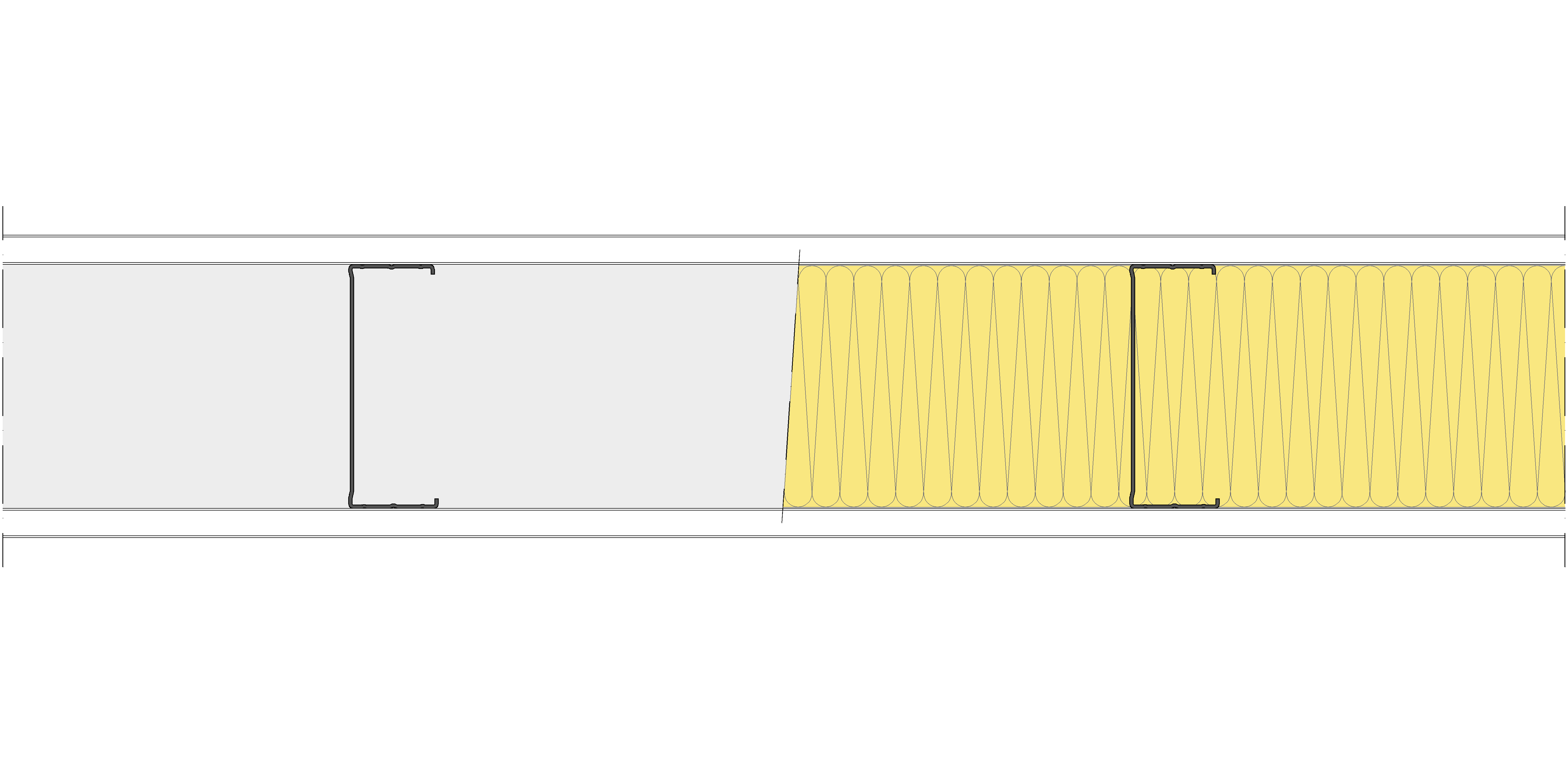 Tabique Pladur® 155/400 (125-45) 2N A1 MW