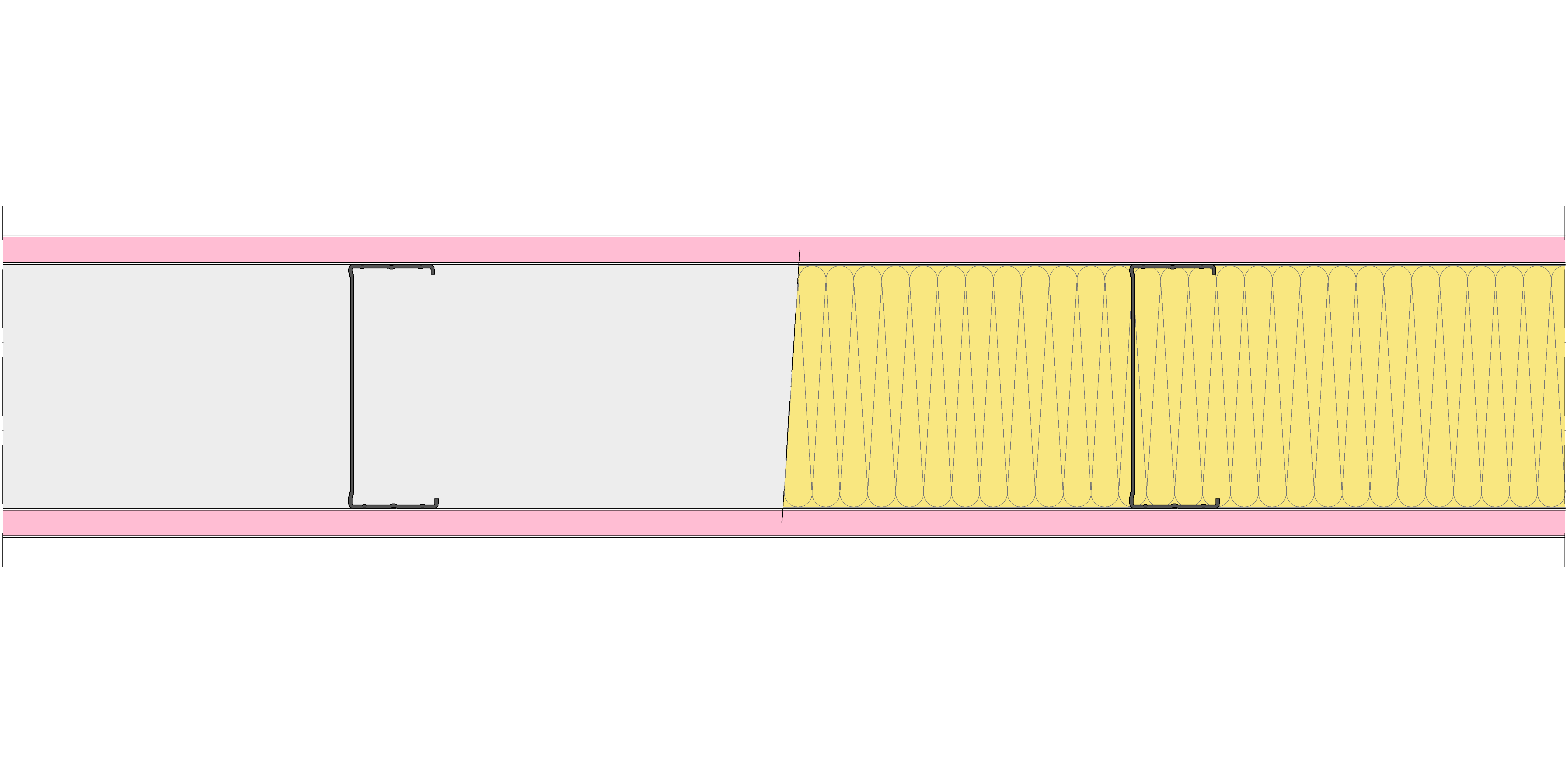 Tabique Pladur® 155/400 (125-45) 2F MW