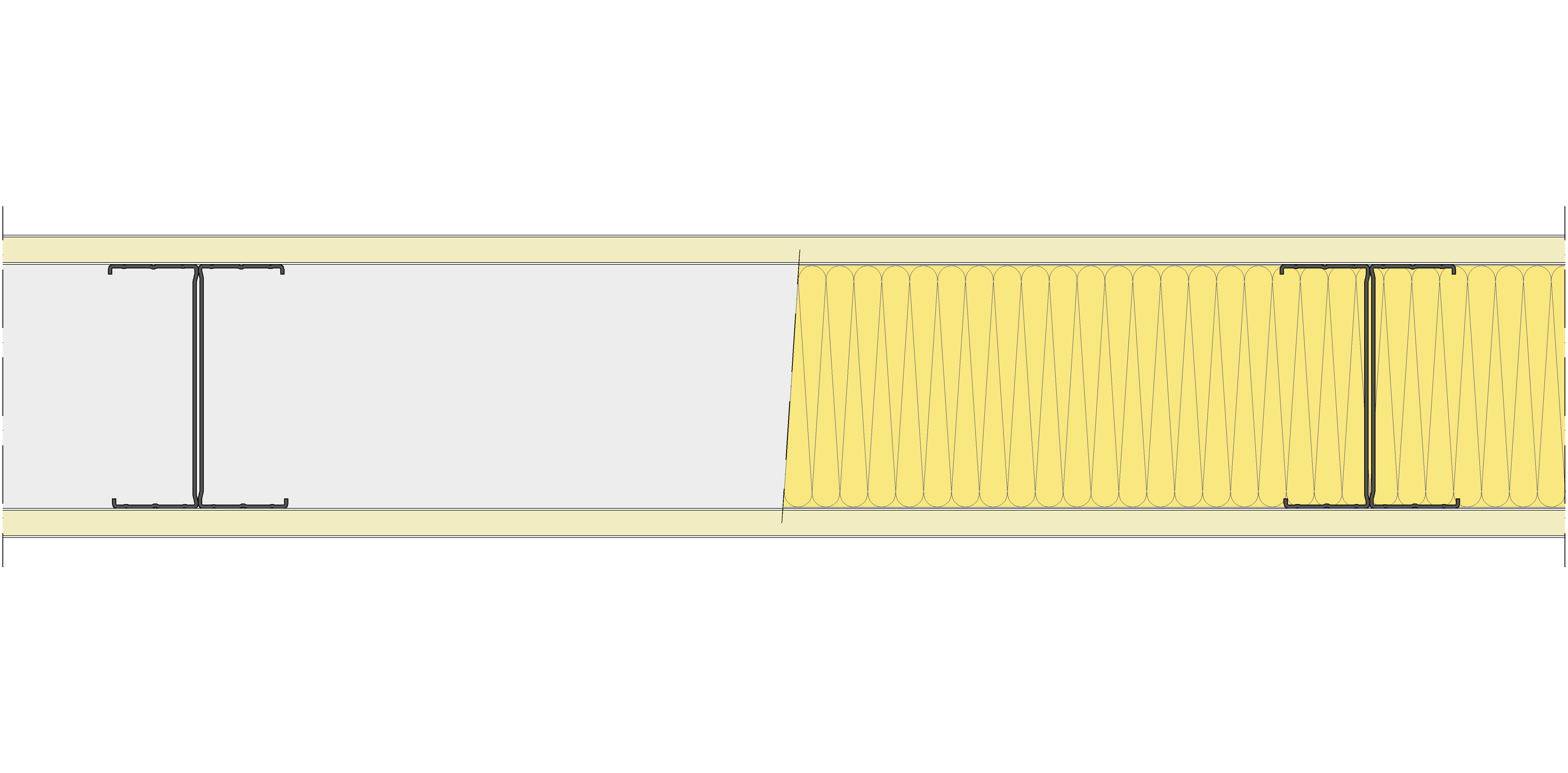 Tabique Pladur® 155/600 (125-45H) 2N MW