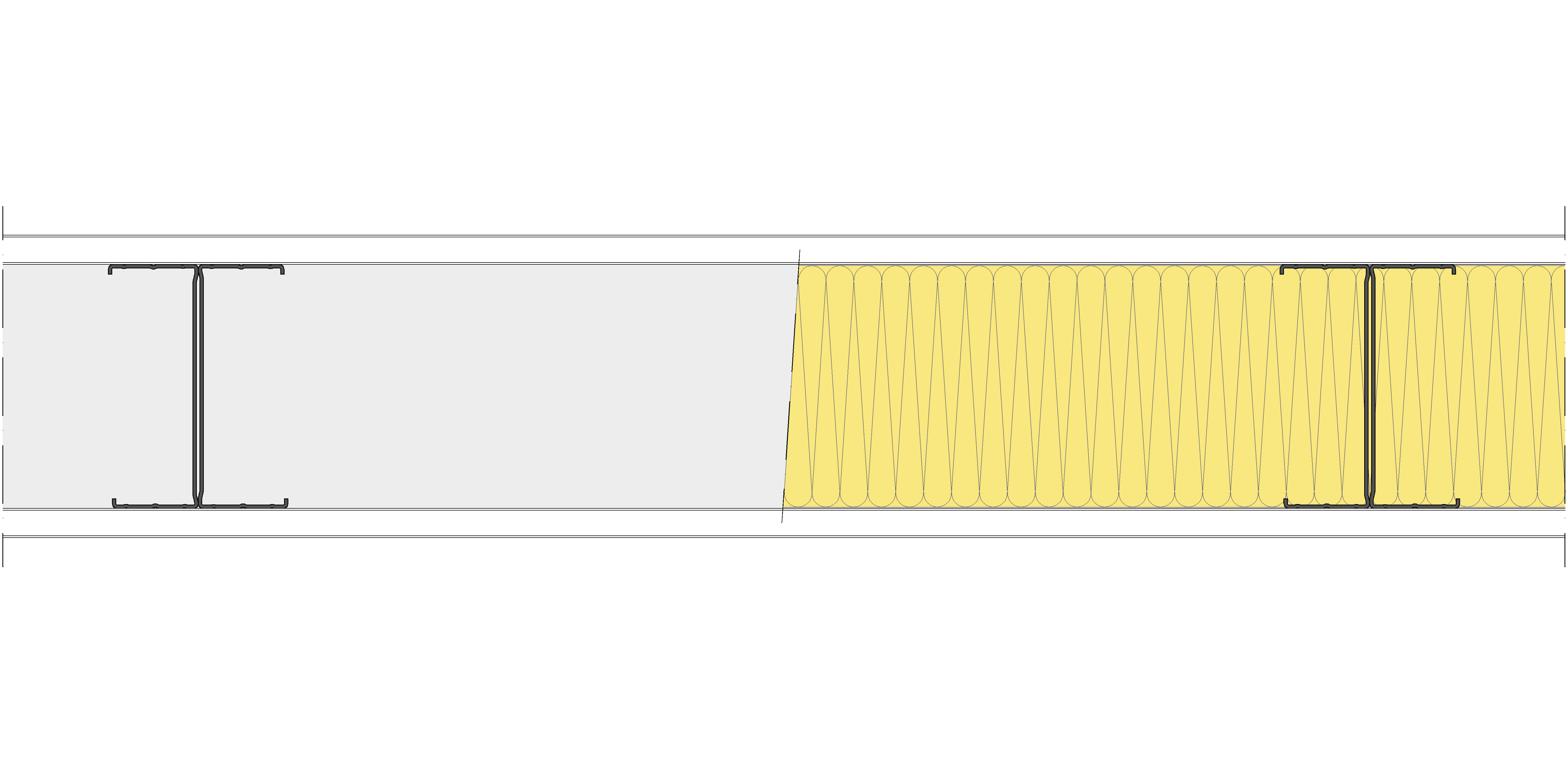 Tabique Pladur® 155/600 (125-45H) 2N A1 MW