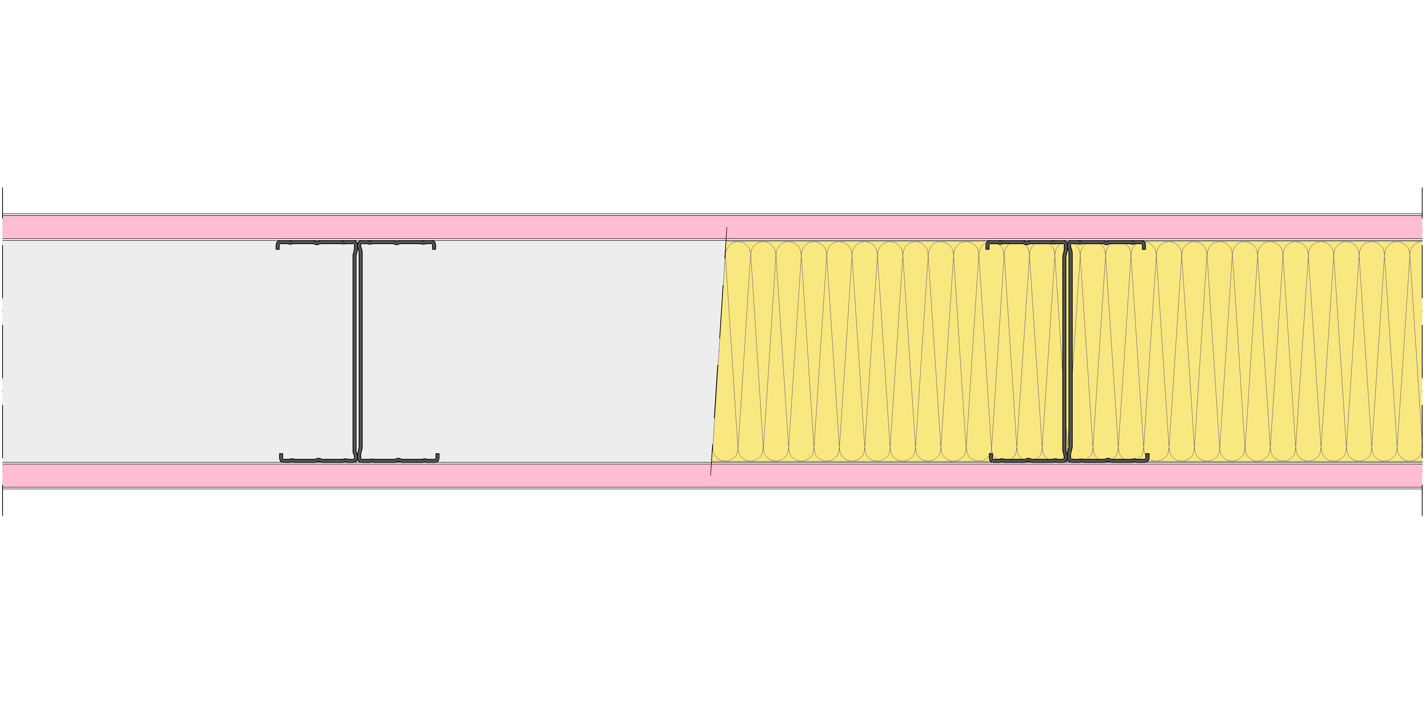 Tabique Pladur® 155/400 (125-45H) 2F MW