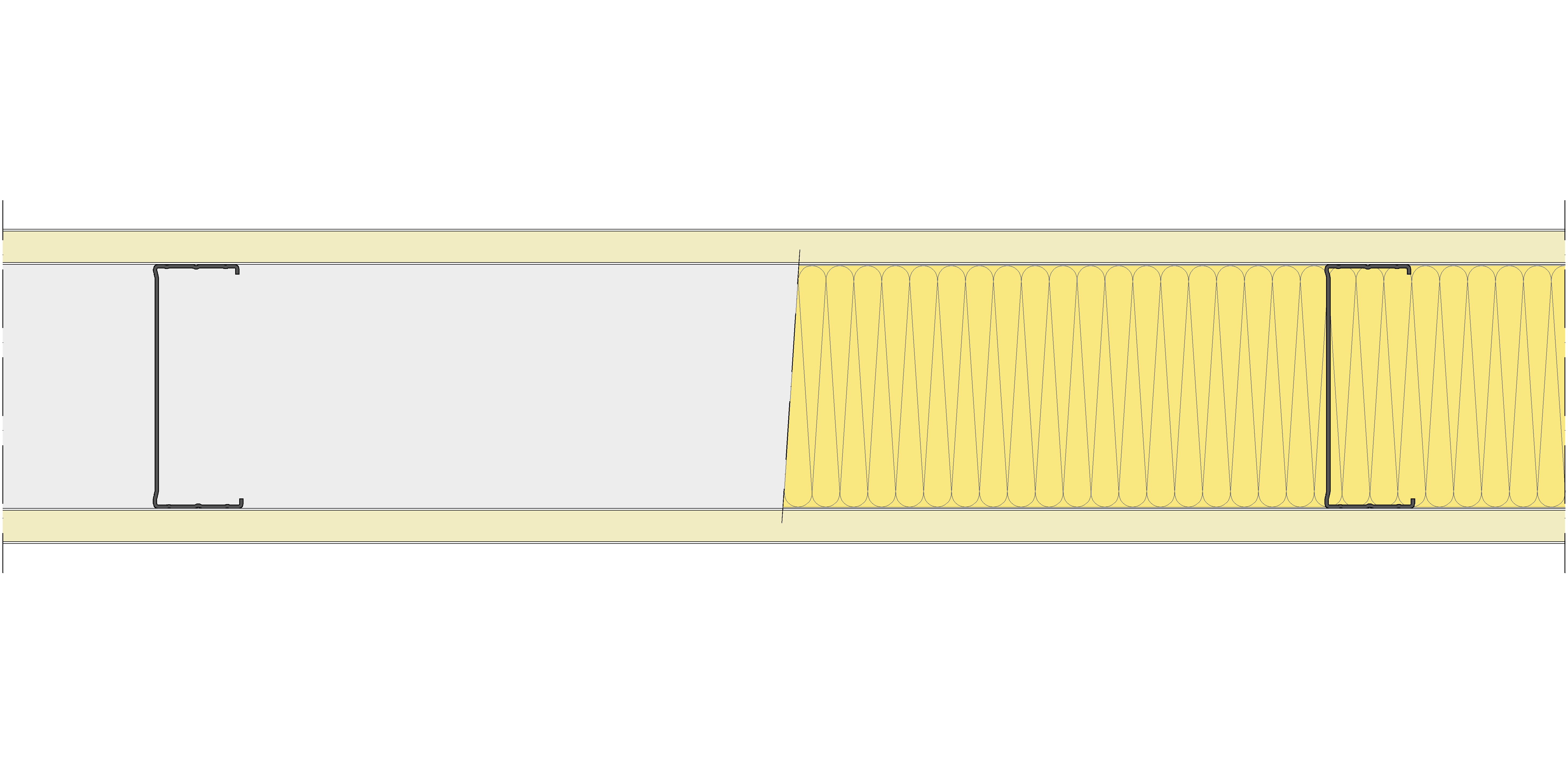 Tabique Pladur® 161/600 (125-45) 2N MW