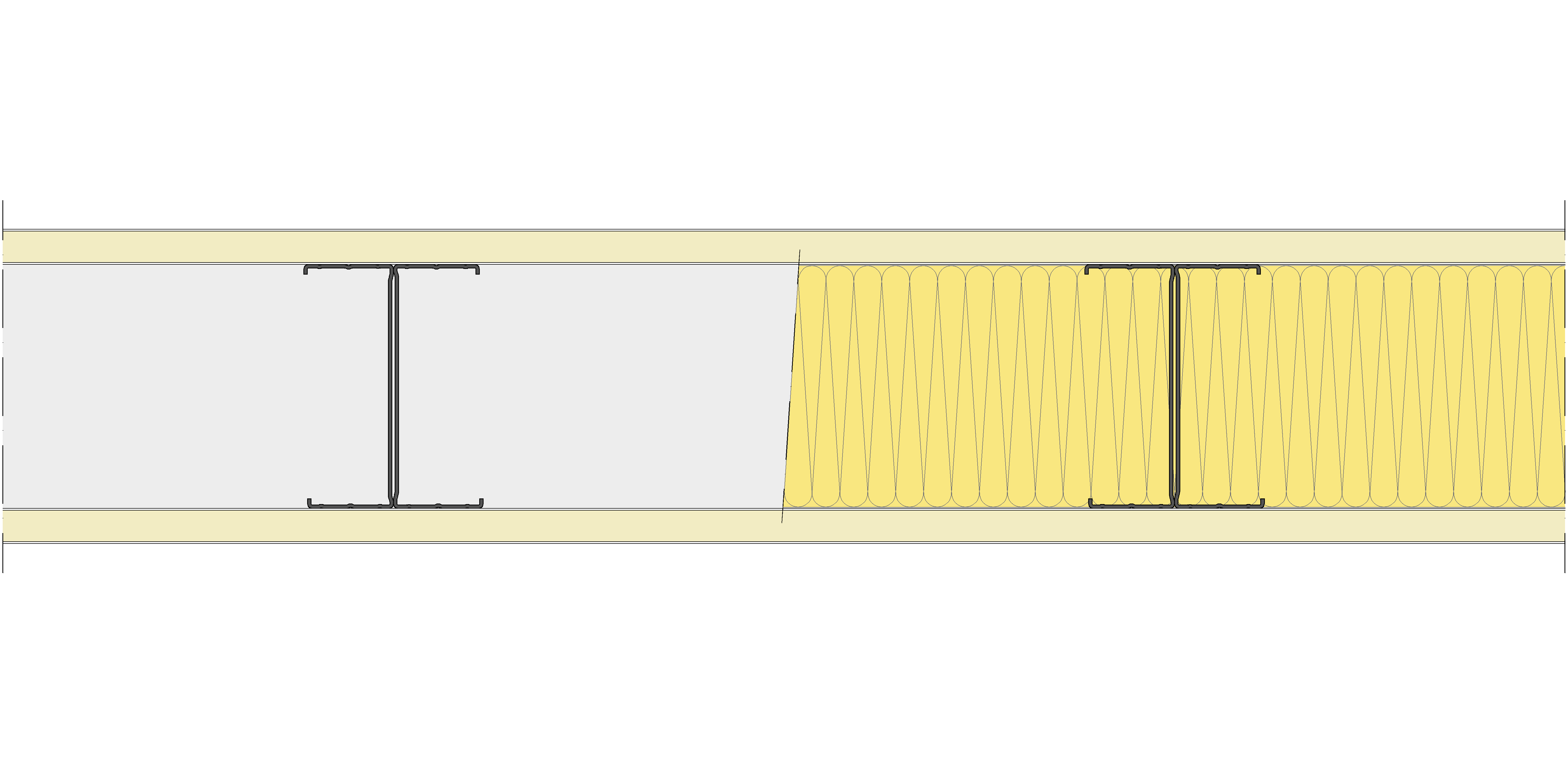 Tabique Pladur® 161/400 (125-45H) 2N MW