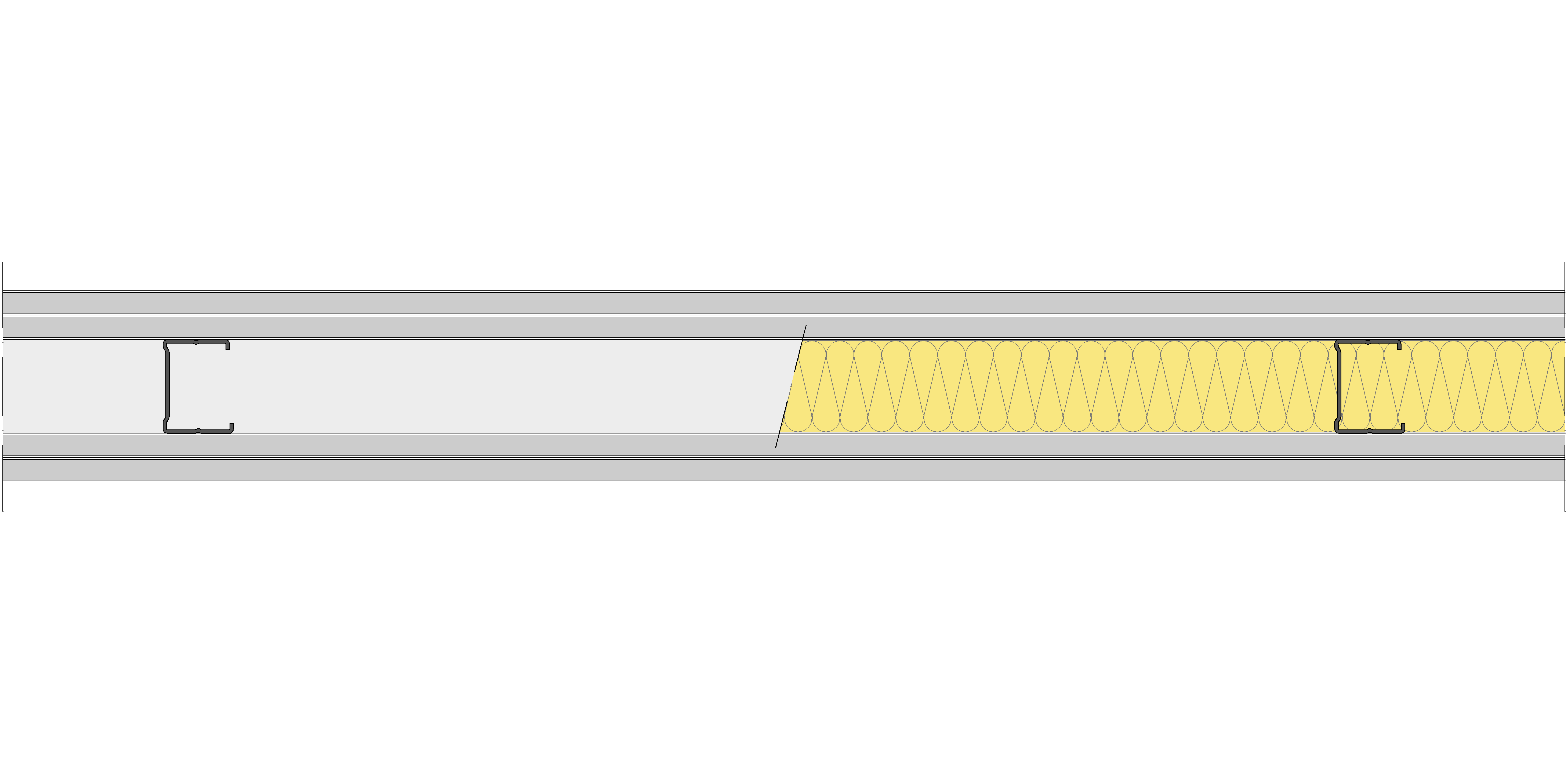 Tabique Pladur® 98/600 (48-35) 4SOLIDTEX MW
