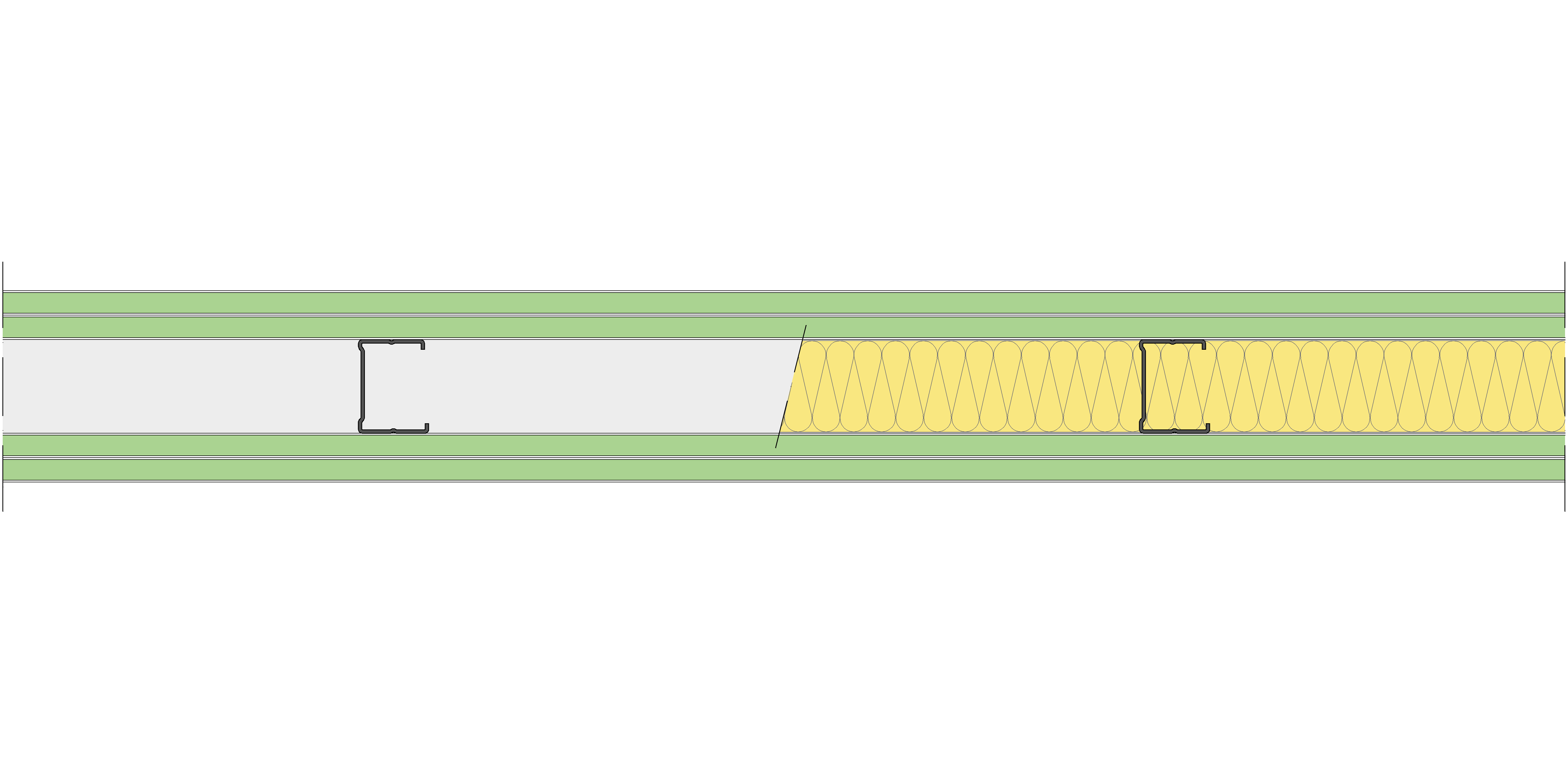 Tabique Pladur® 98/400 (48-35) 4H1 MW