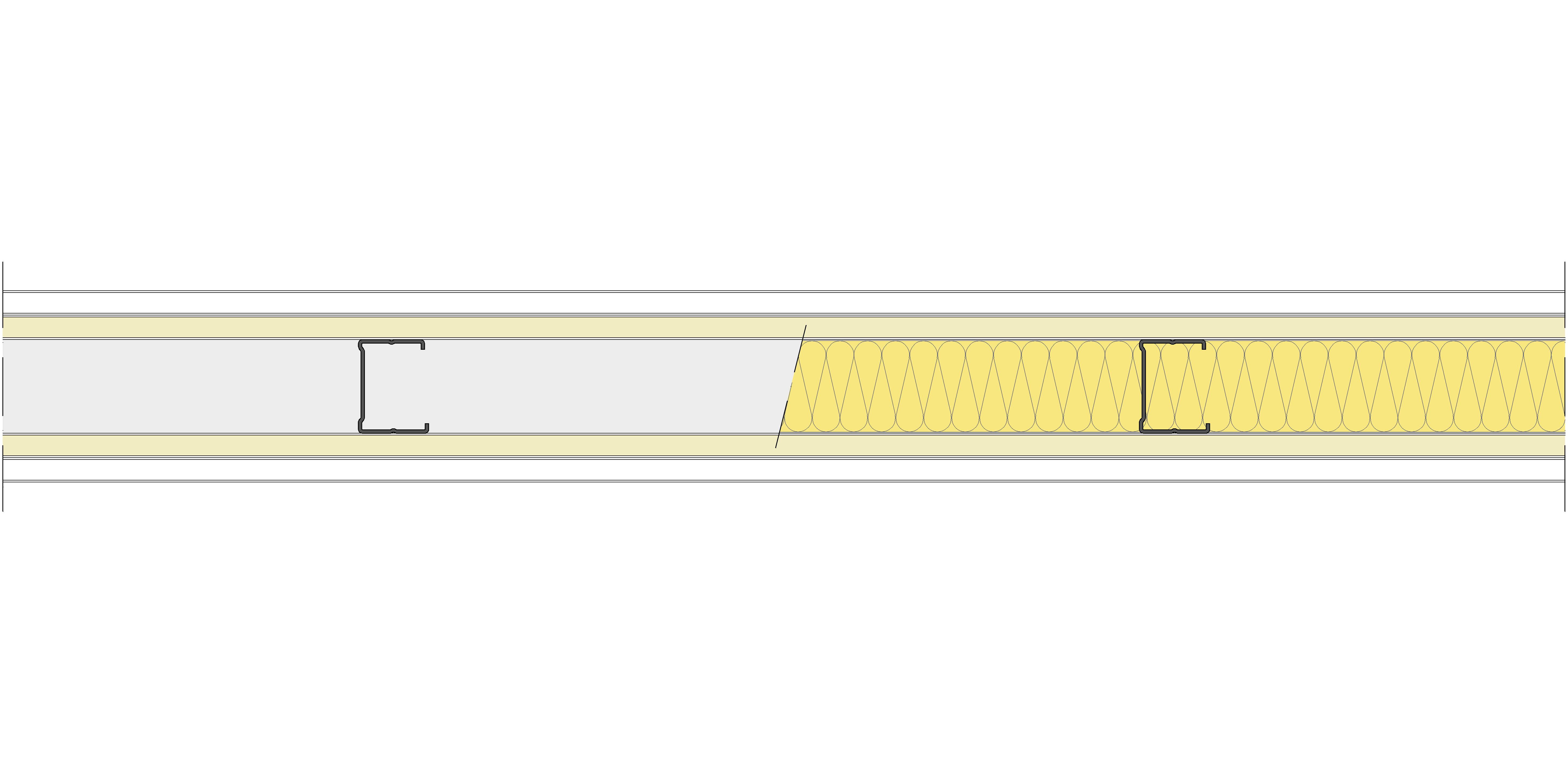 Tabique Pladur® 98/400 (48-35) 1N A1-2N-1N A1 MW