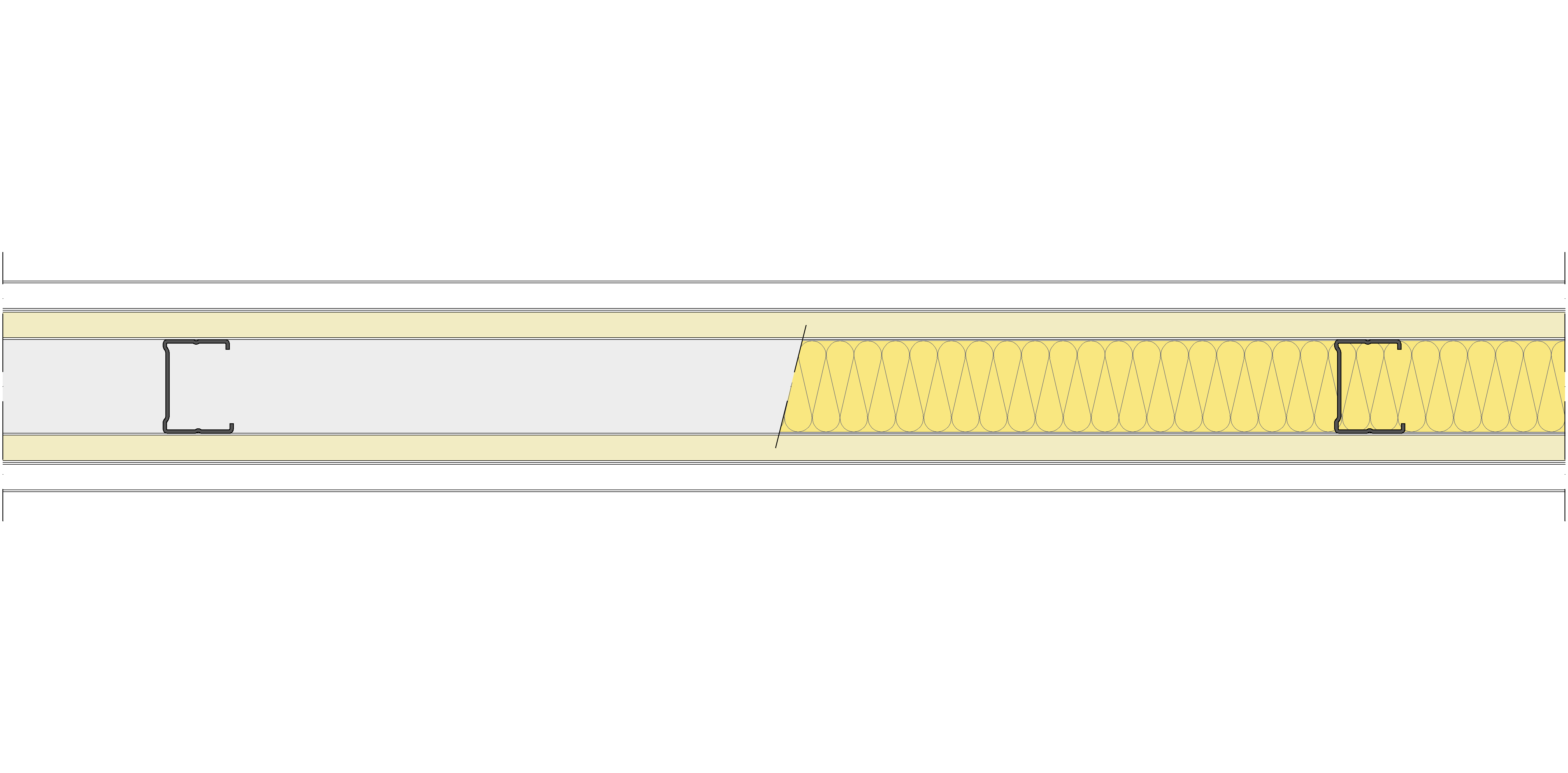 Tabique Pladur® 108/600 (48-35) 1N A1-2N-1N A1 MW