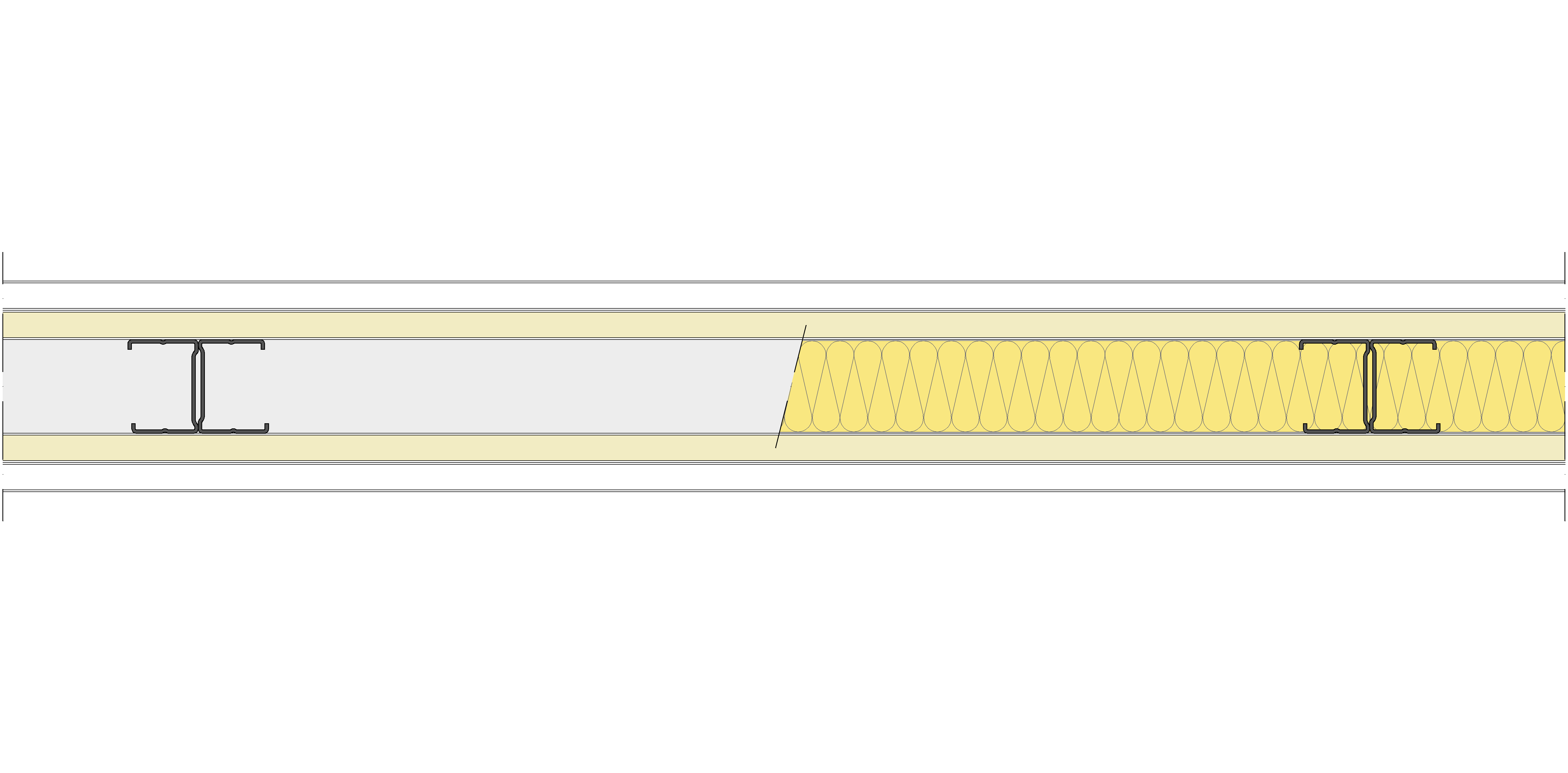 Tabique Pladur® 108/600 (48-35H) 1N A1-2N-1N A1 MW