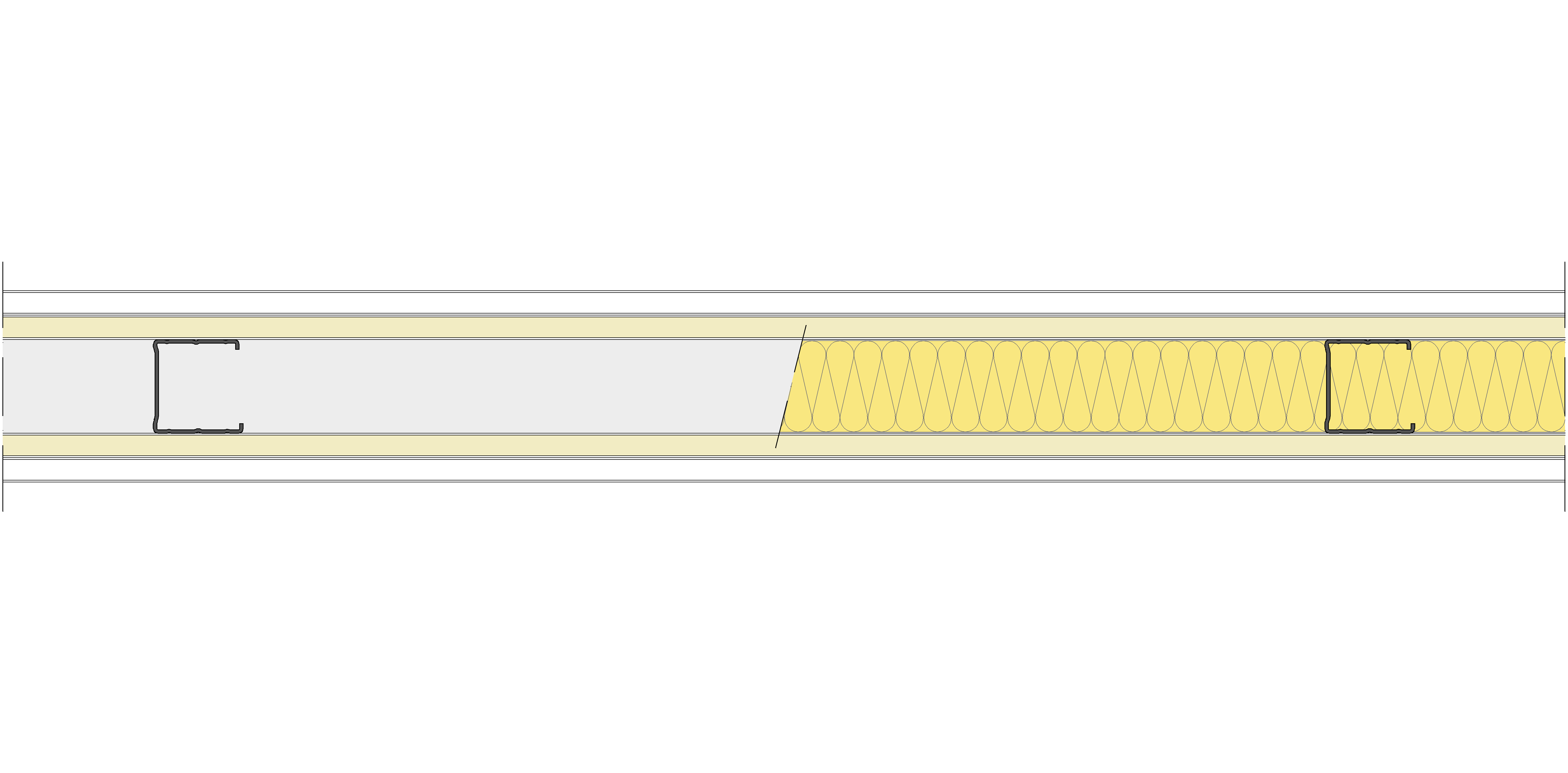 Tabique Pladur® 98/600 (48-45) 1N A1-2N-1N A1 MW