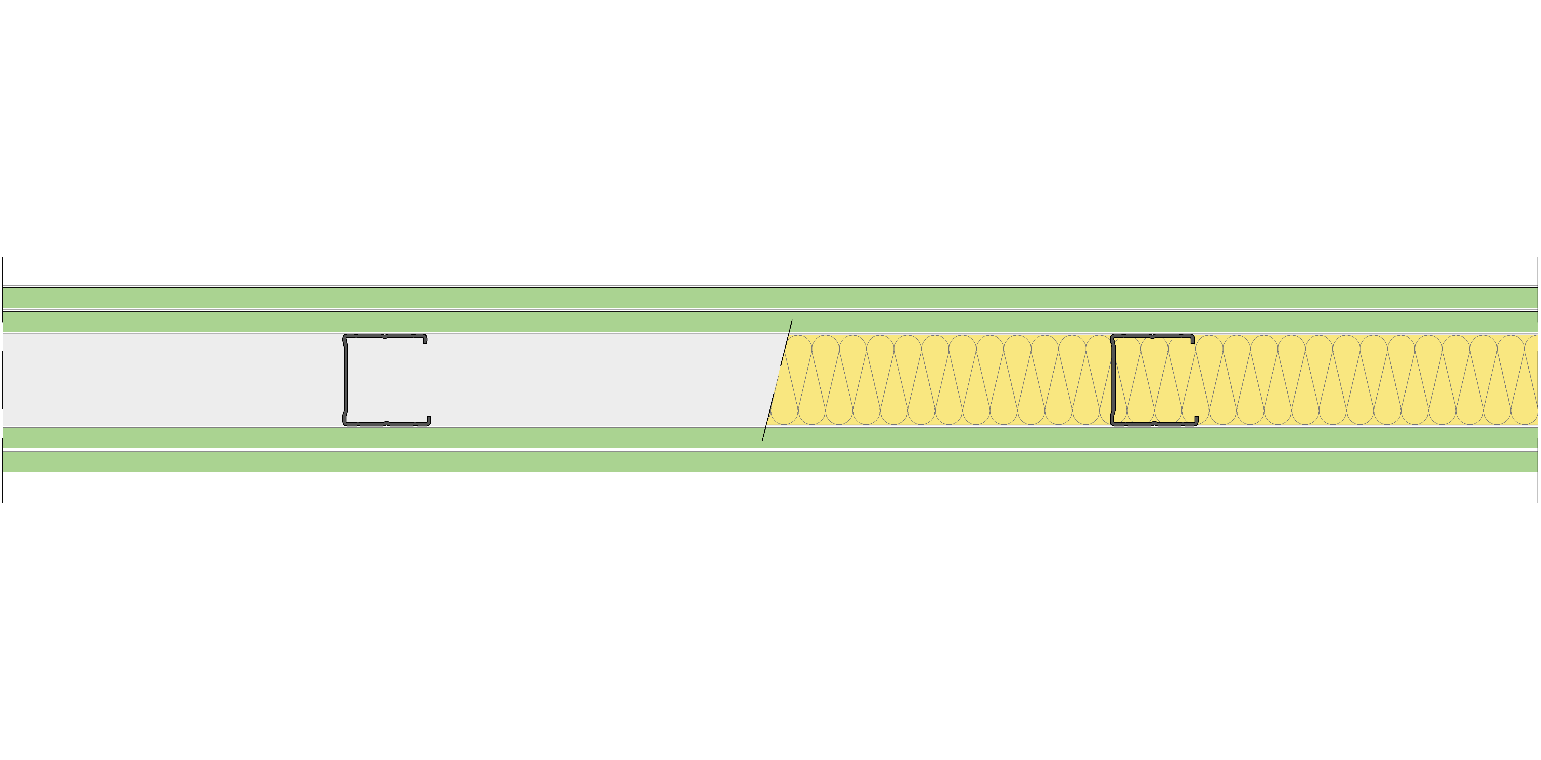 Tabique Pladur® 98/400 (48-45) 4H1 MW