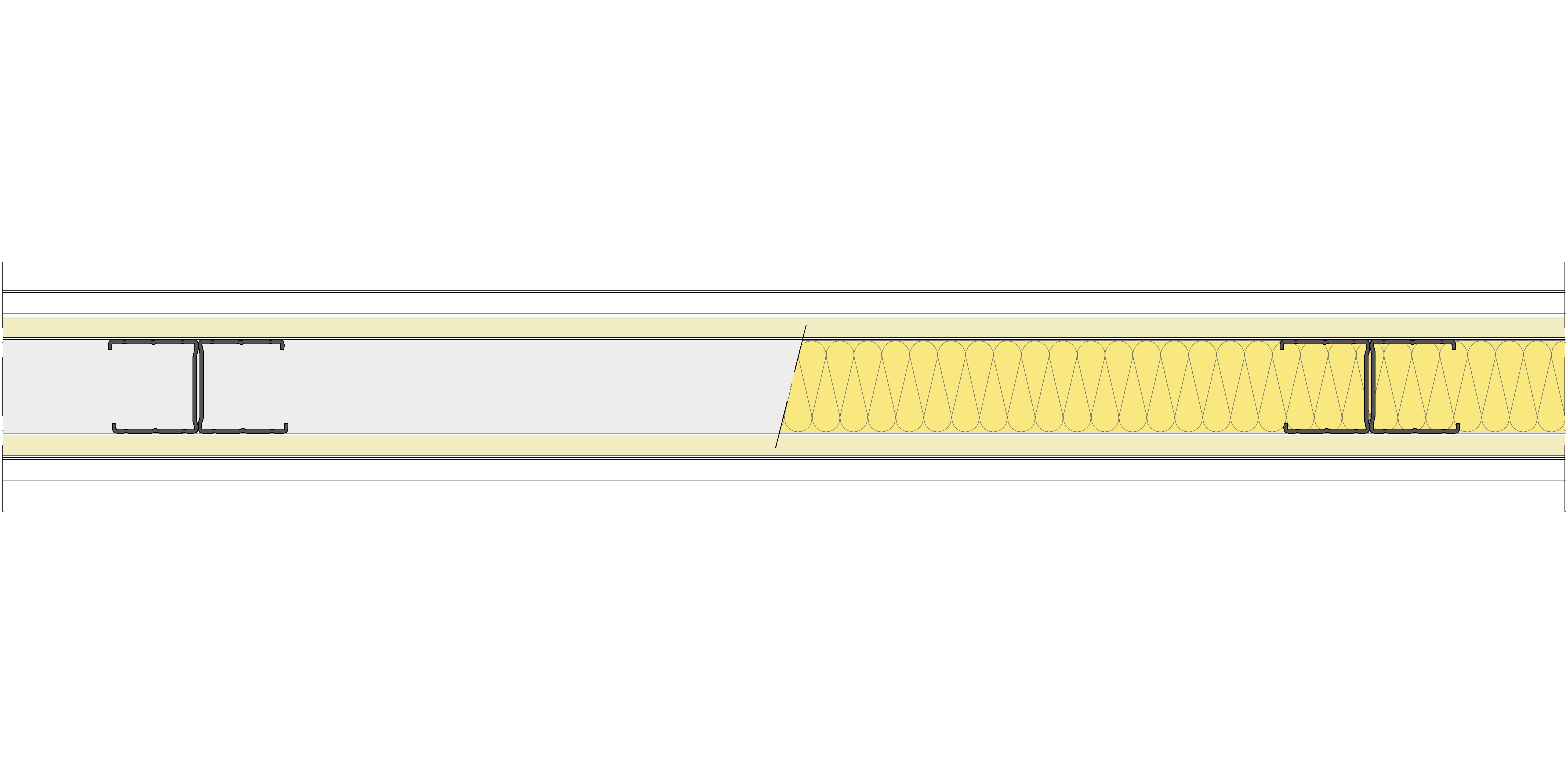 Tabique Pladur® 98/600 (48-45H) 1N A1-2N-1N A1 MW
