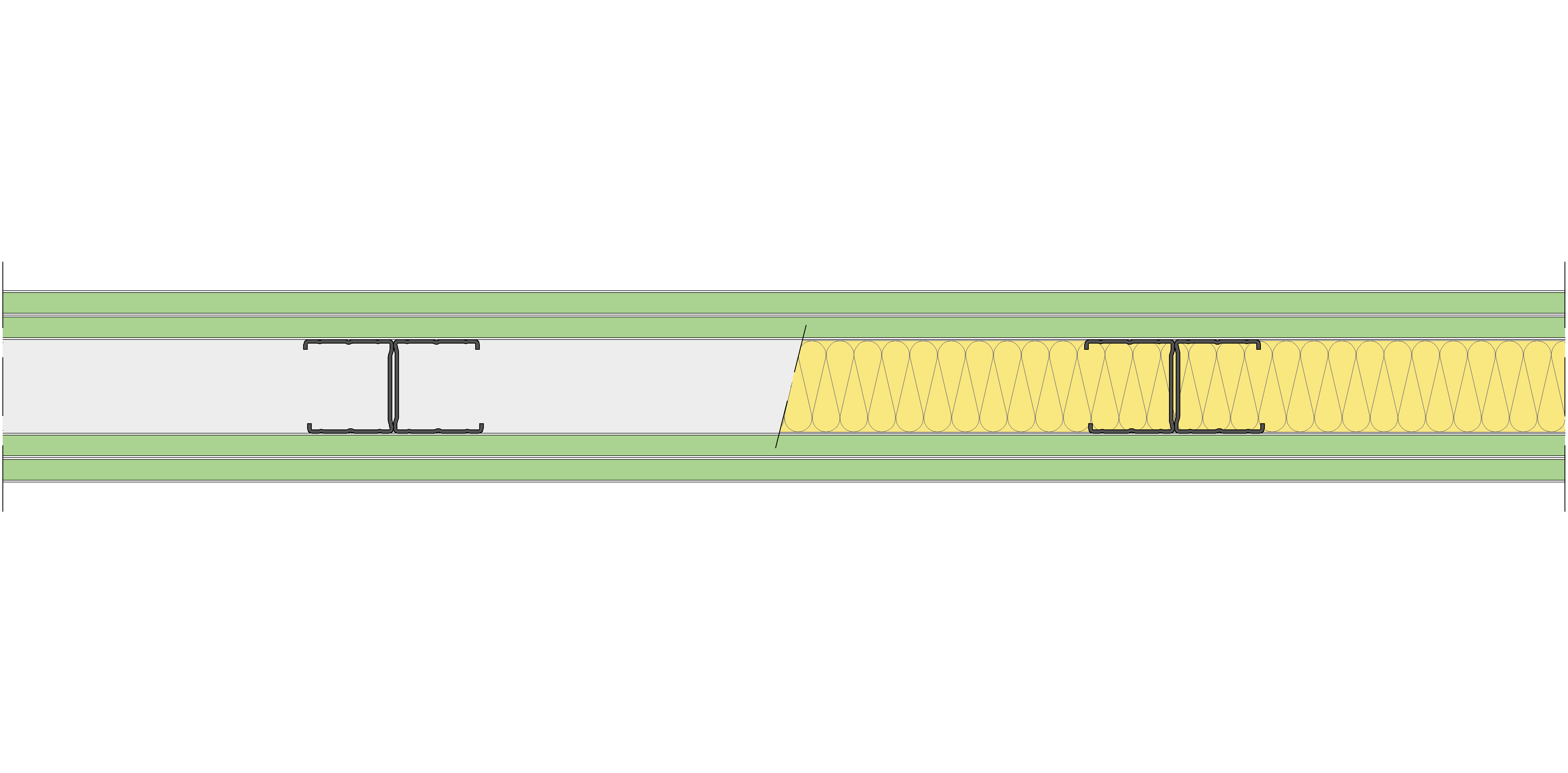 Tabique Pladur® 98/400 (48-45H) 4H1 MW