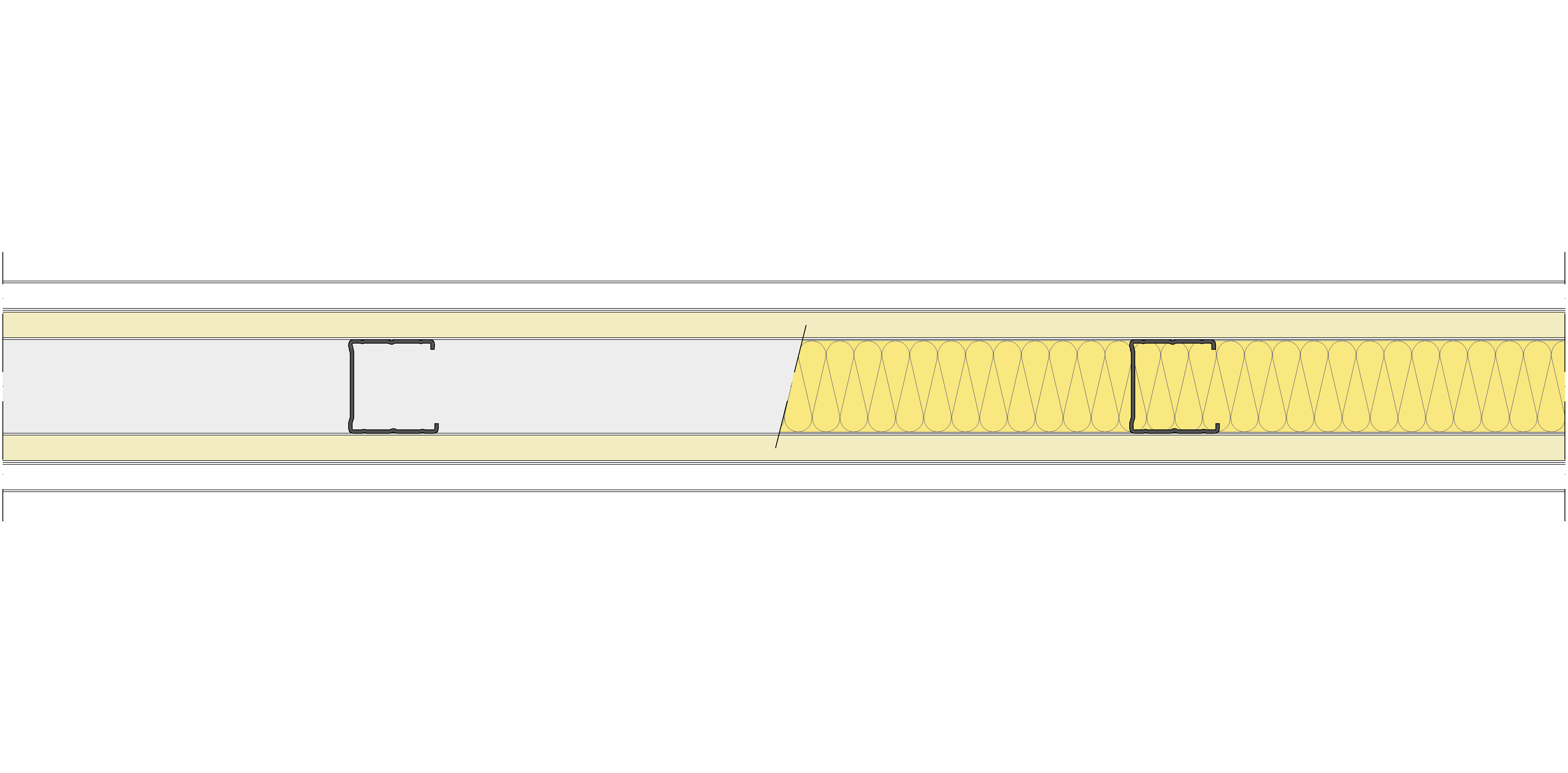 Tabique Pladur® 108/400 (48-45) 1N A1-2N-1N A1 MW
