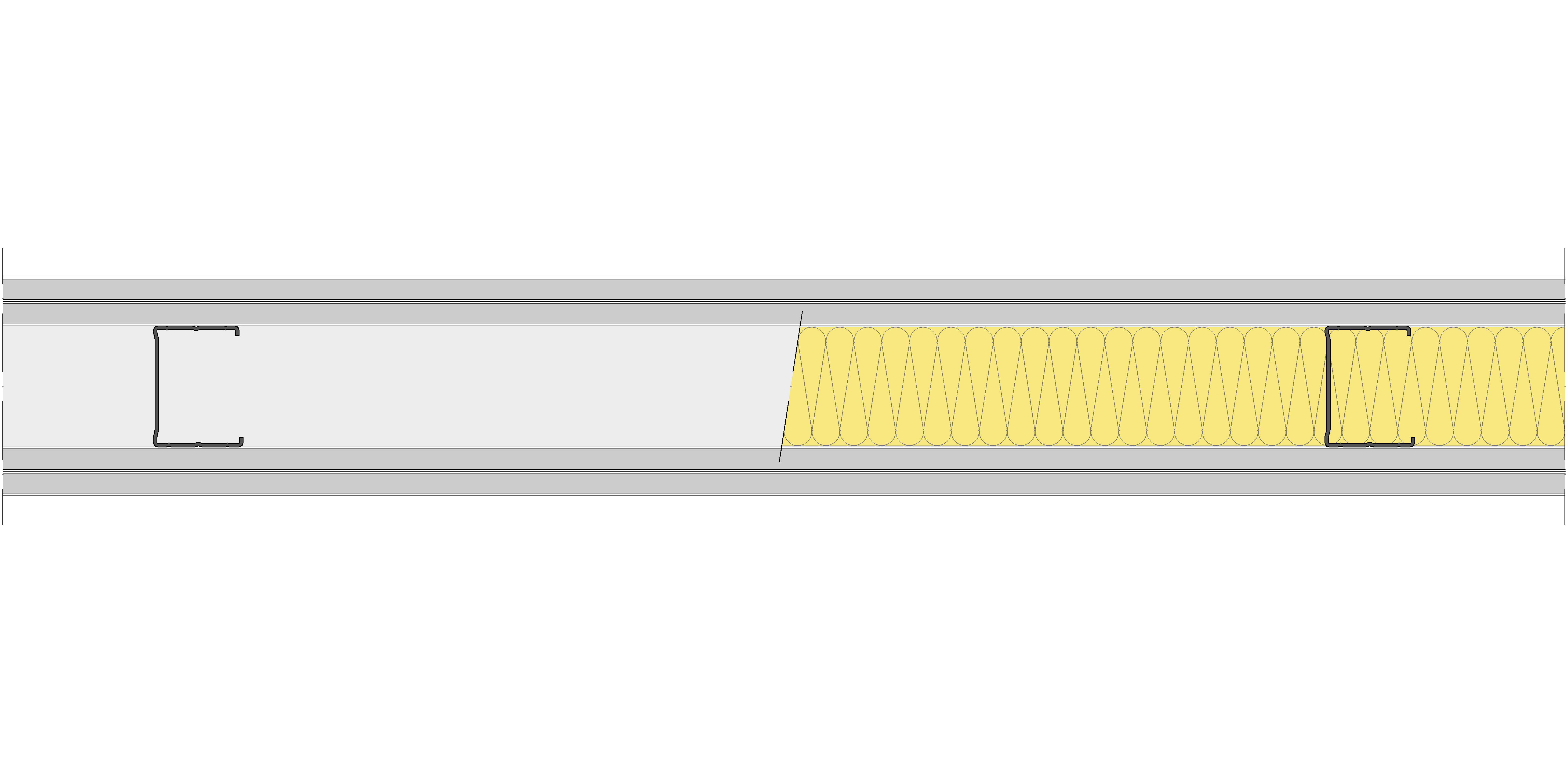 Tabique Pladur® 112/600 (62-45) 4SOLIDTEX MW