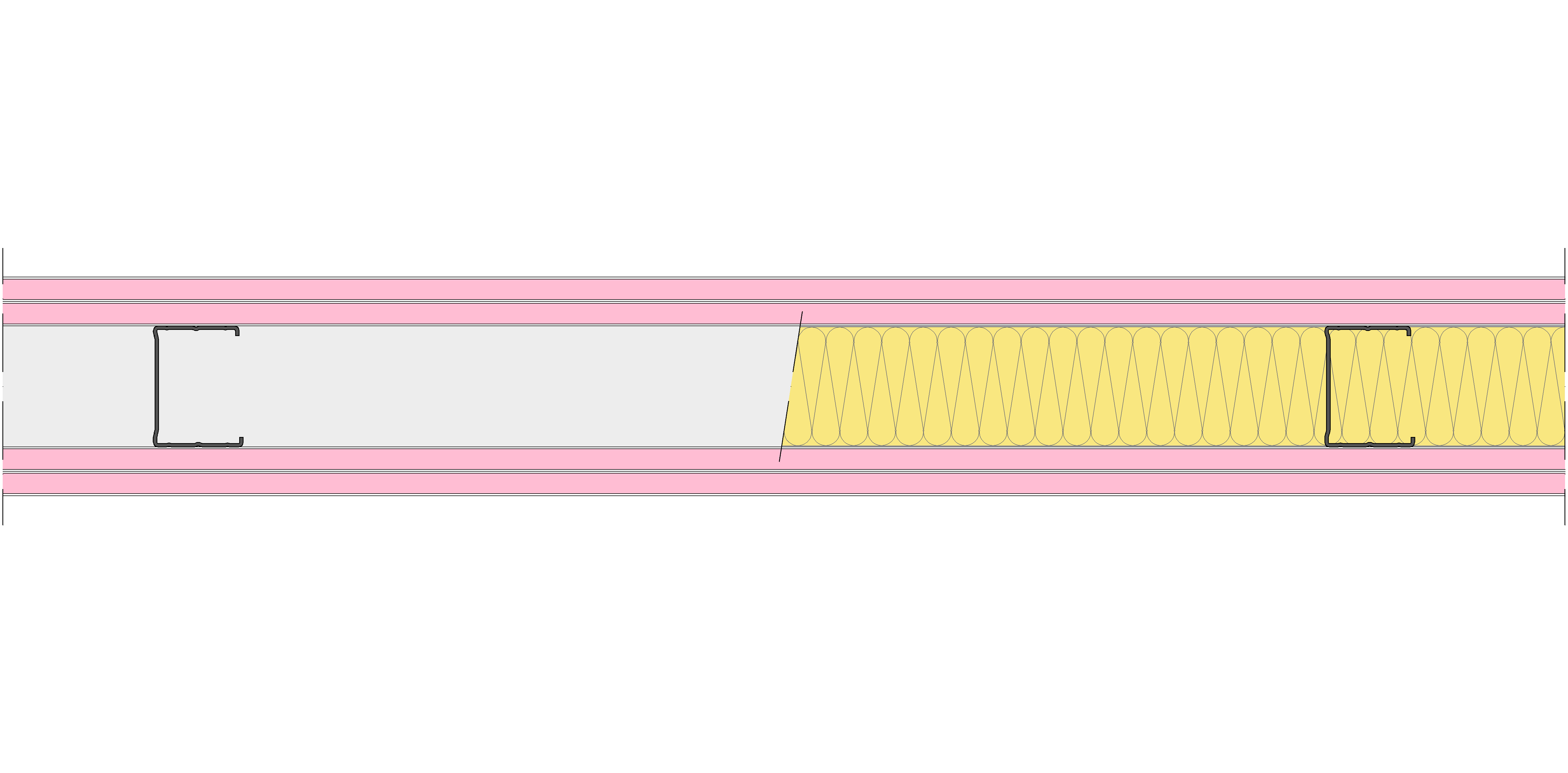 Tabique Pladur® 112/600 (62-45) 4F MW