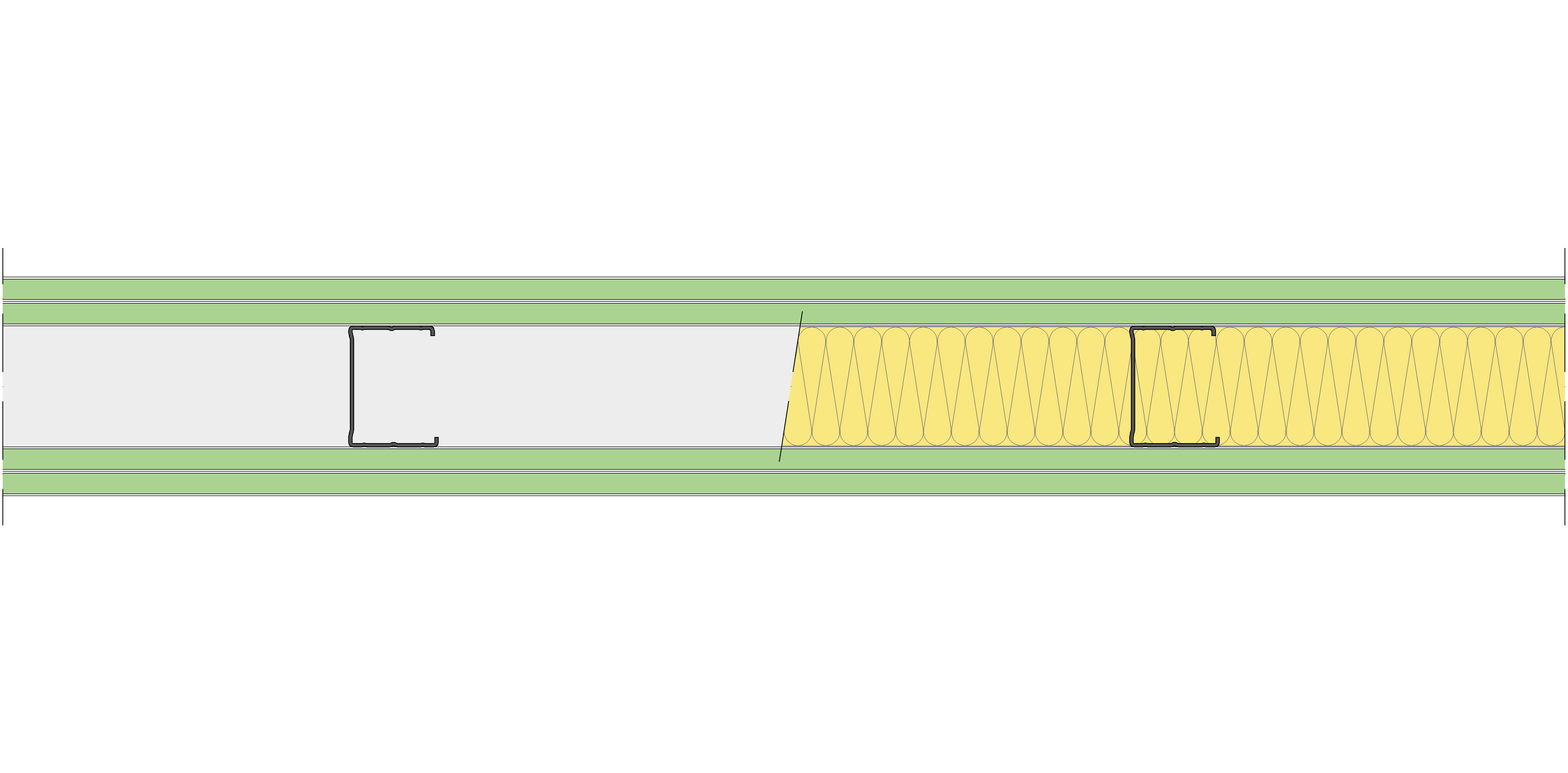 Tabique Pladur® 112/400 (62-45) 4H1 MW
