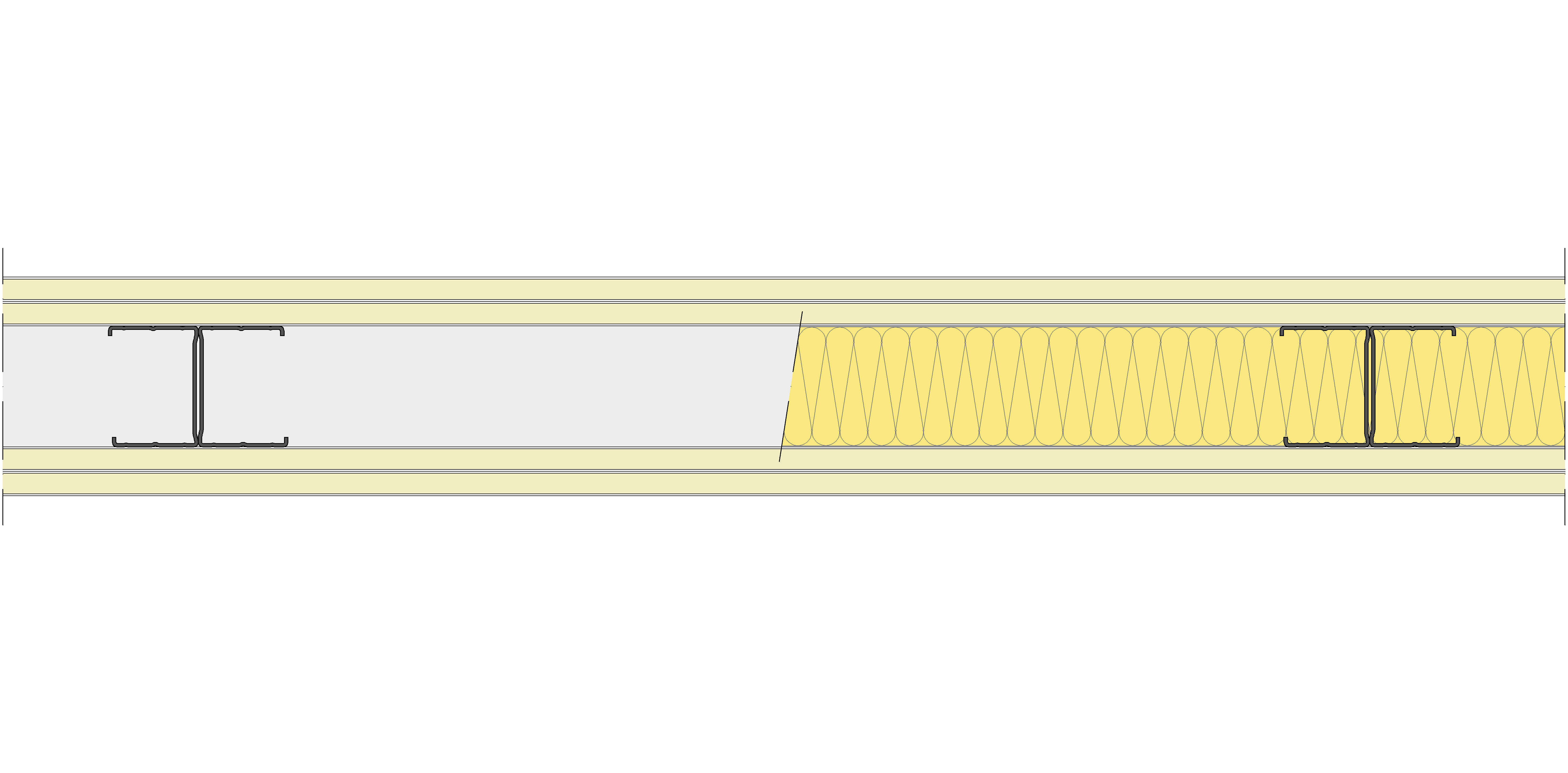 Tabique Pladur® 112/600 (62-45H) 4N MW