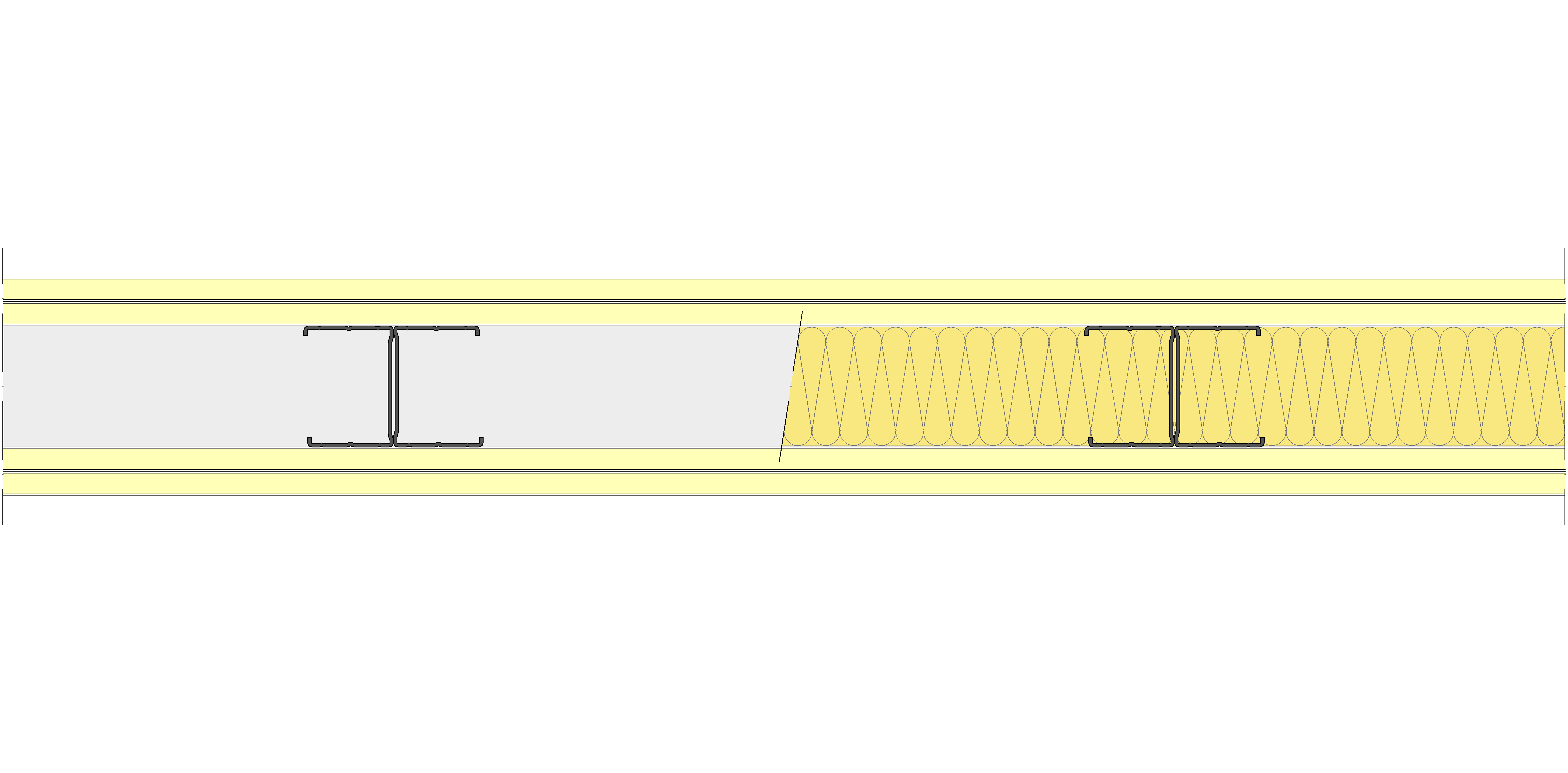 Tabique Pladur® 112/400 (62-45H) 4I MW
