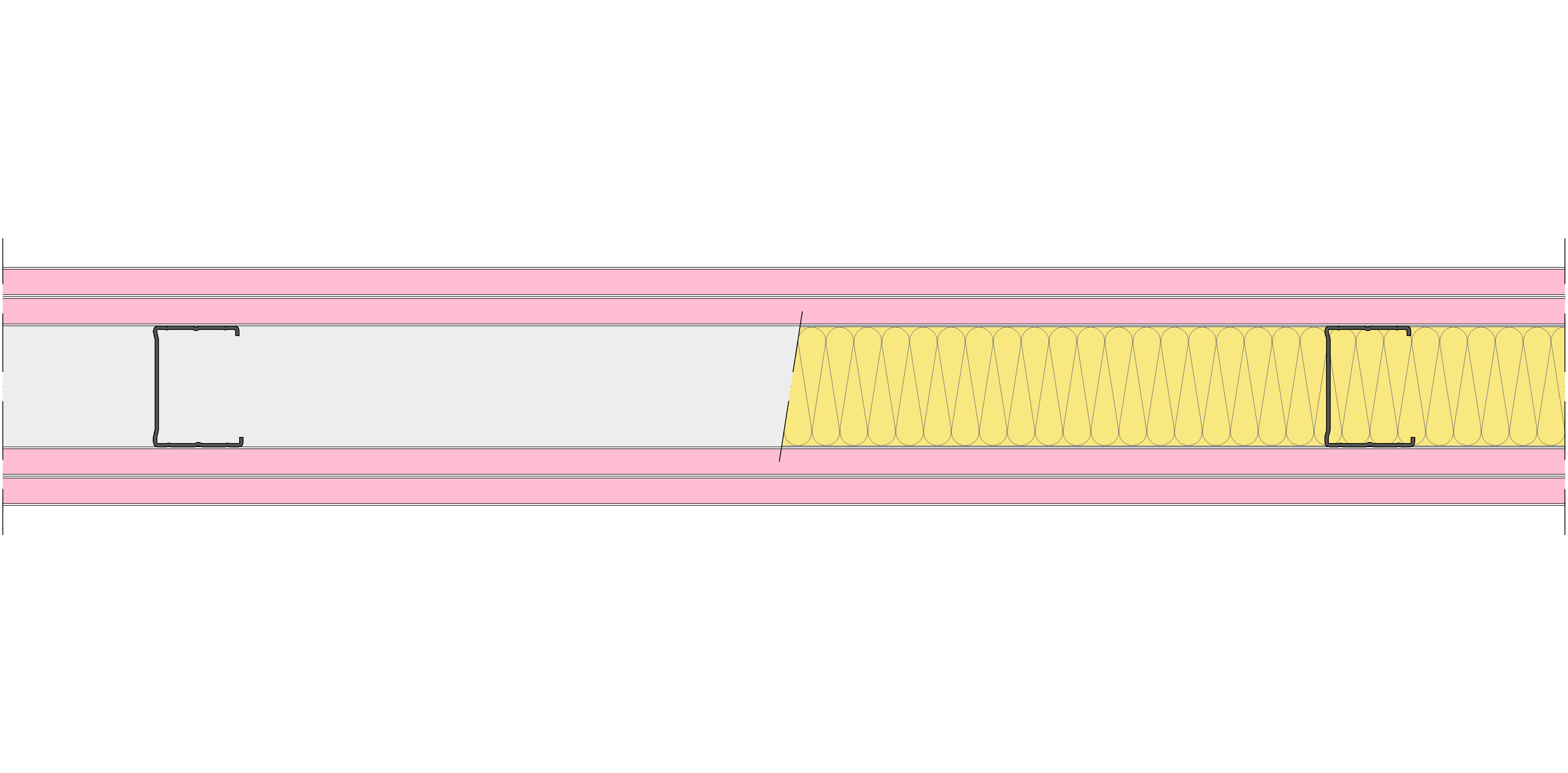 Tabique Pladur® 122/600 (62-45) 4F MW