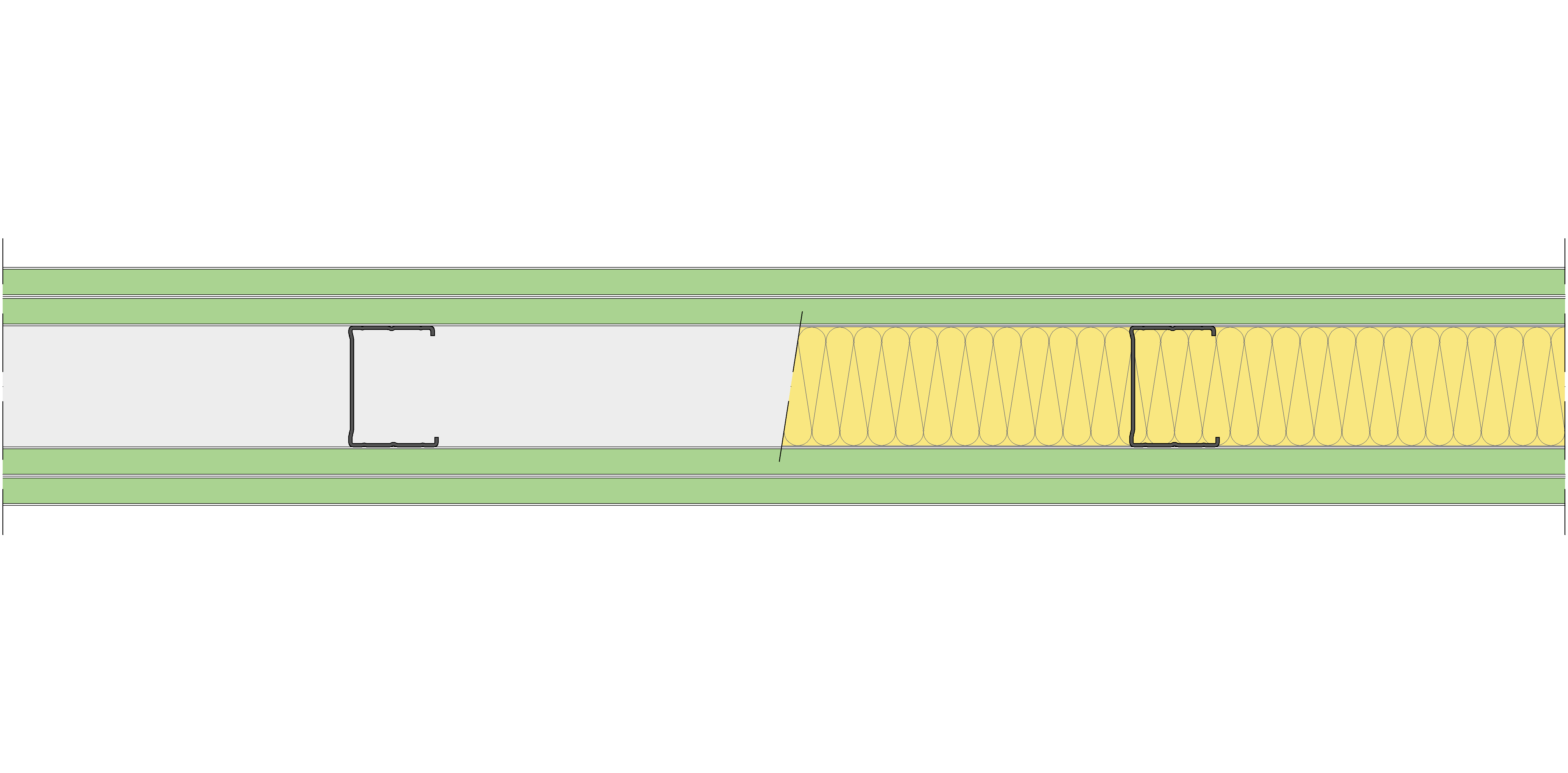 Tabique Pladur® 122/400 (62-45) 4H1 MW