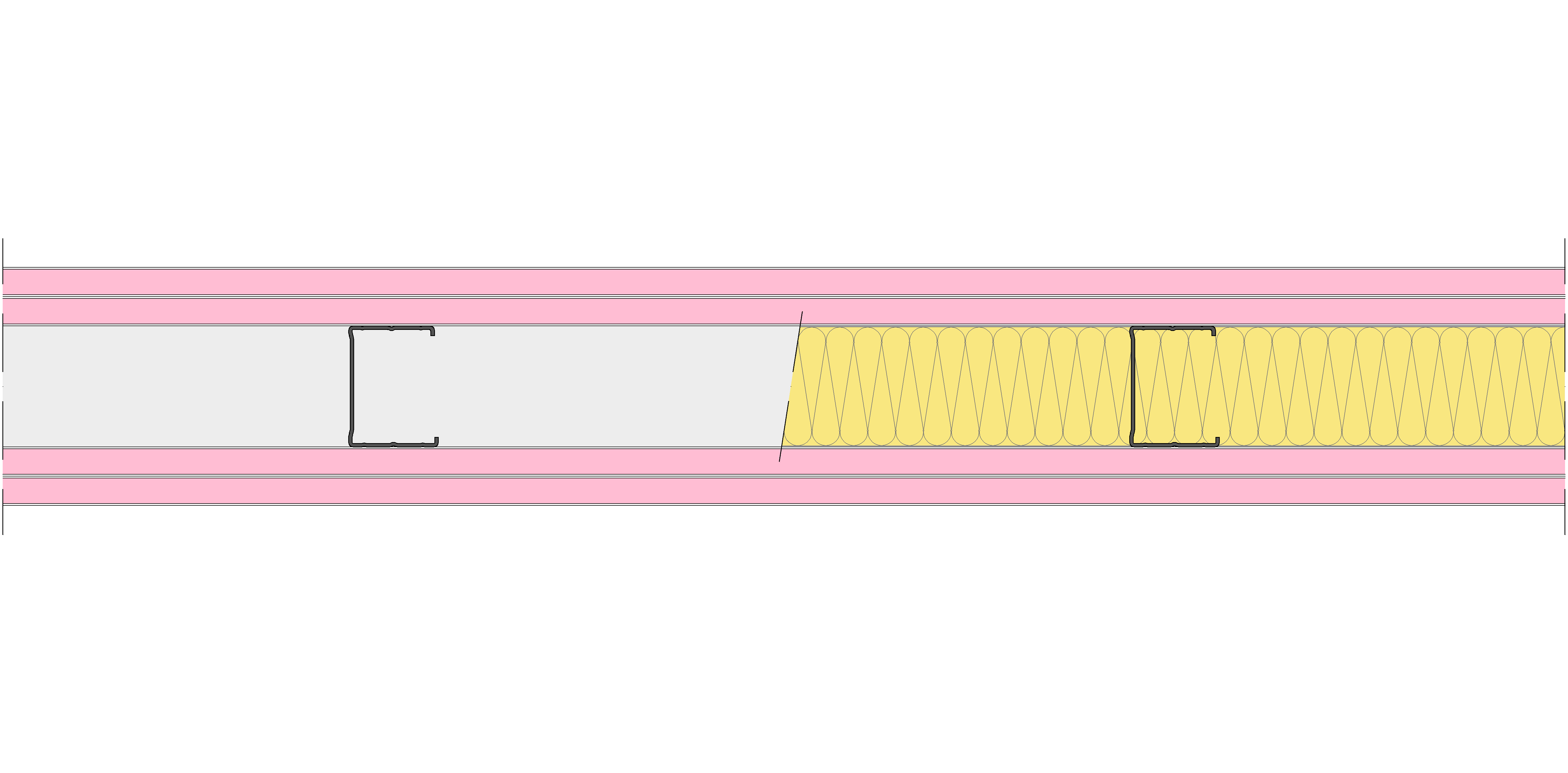 Tabique Pladur® 122/400 (62-45) 4F MW