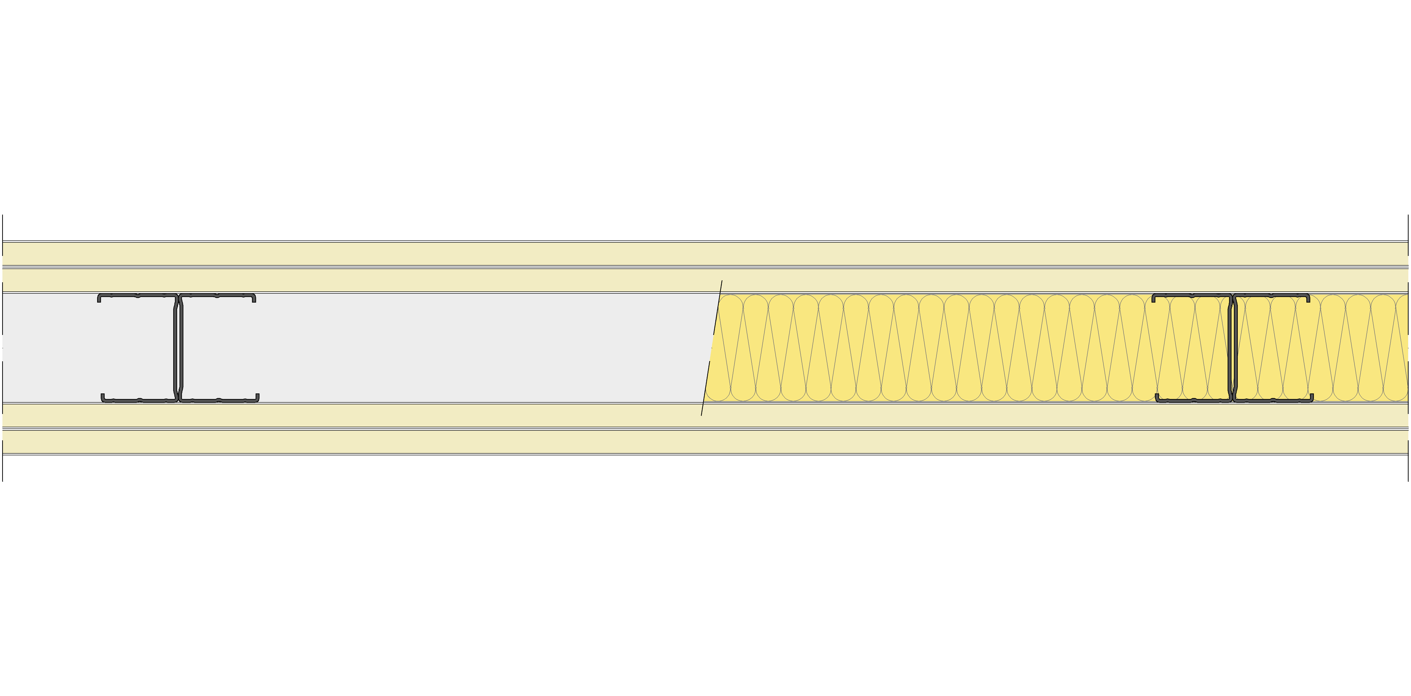 Tabique Pladur® 122/600 (62-45H) 4N MW