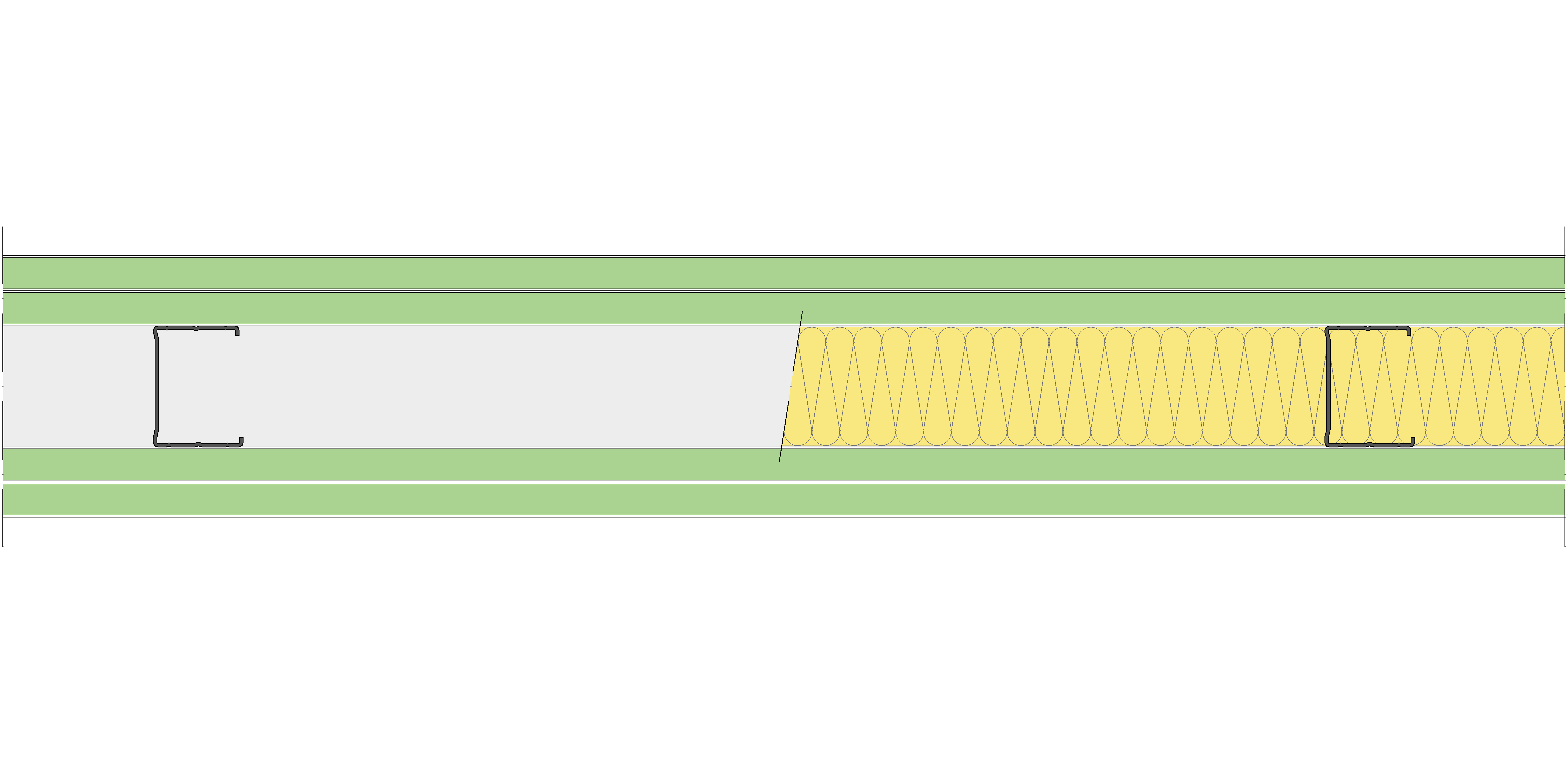 Tabique Pladur® 134/600 (62-45) 4H1 MW