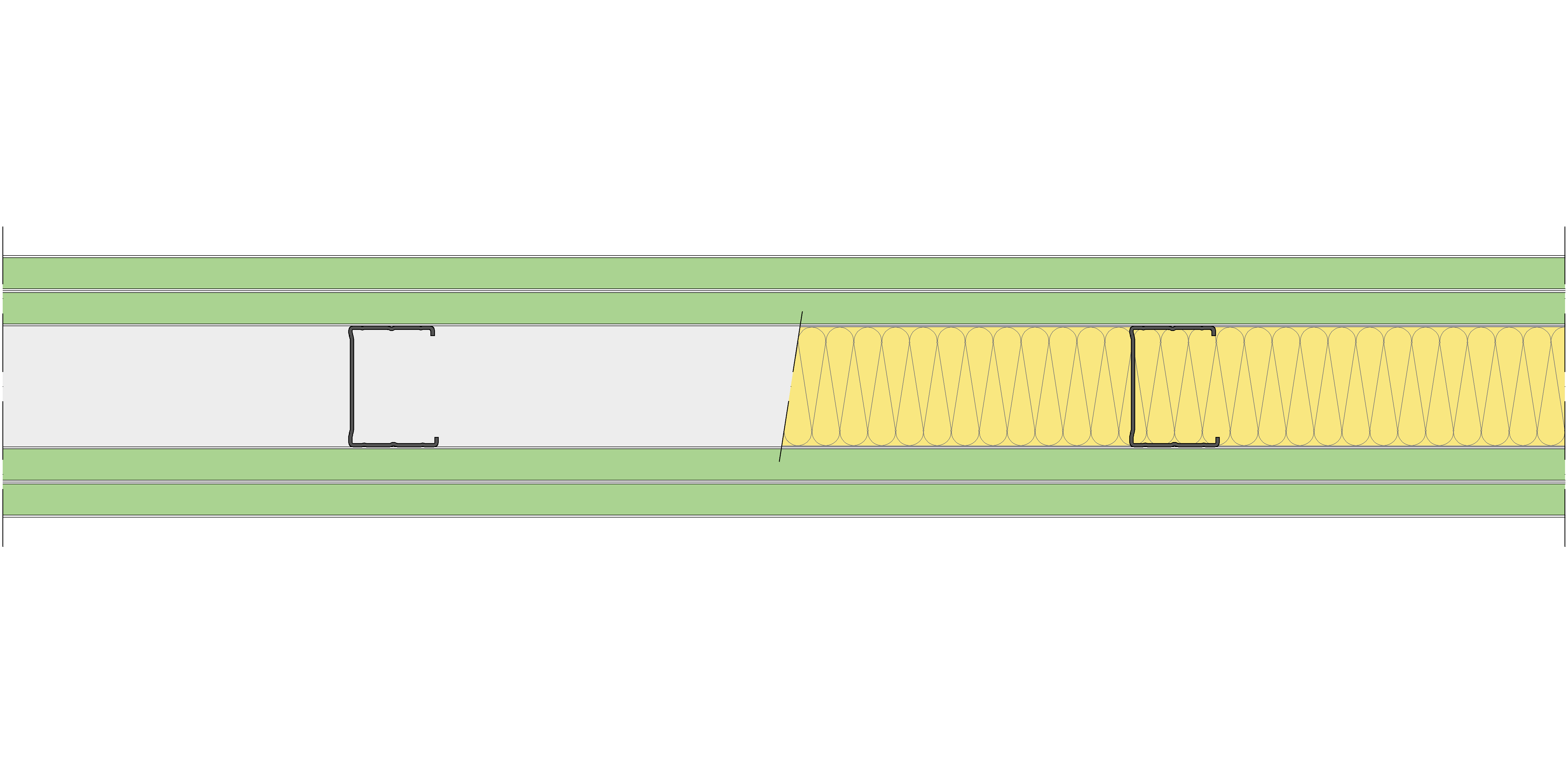Tabique Pladur® 134/400 (62-45) 4H1 MW