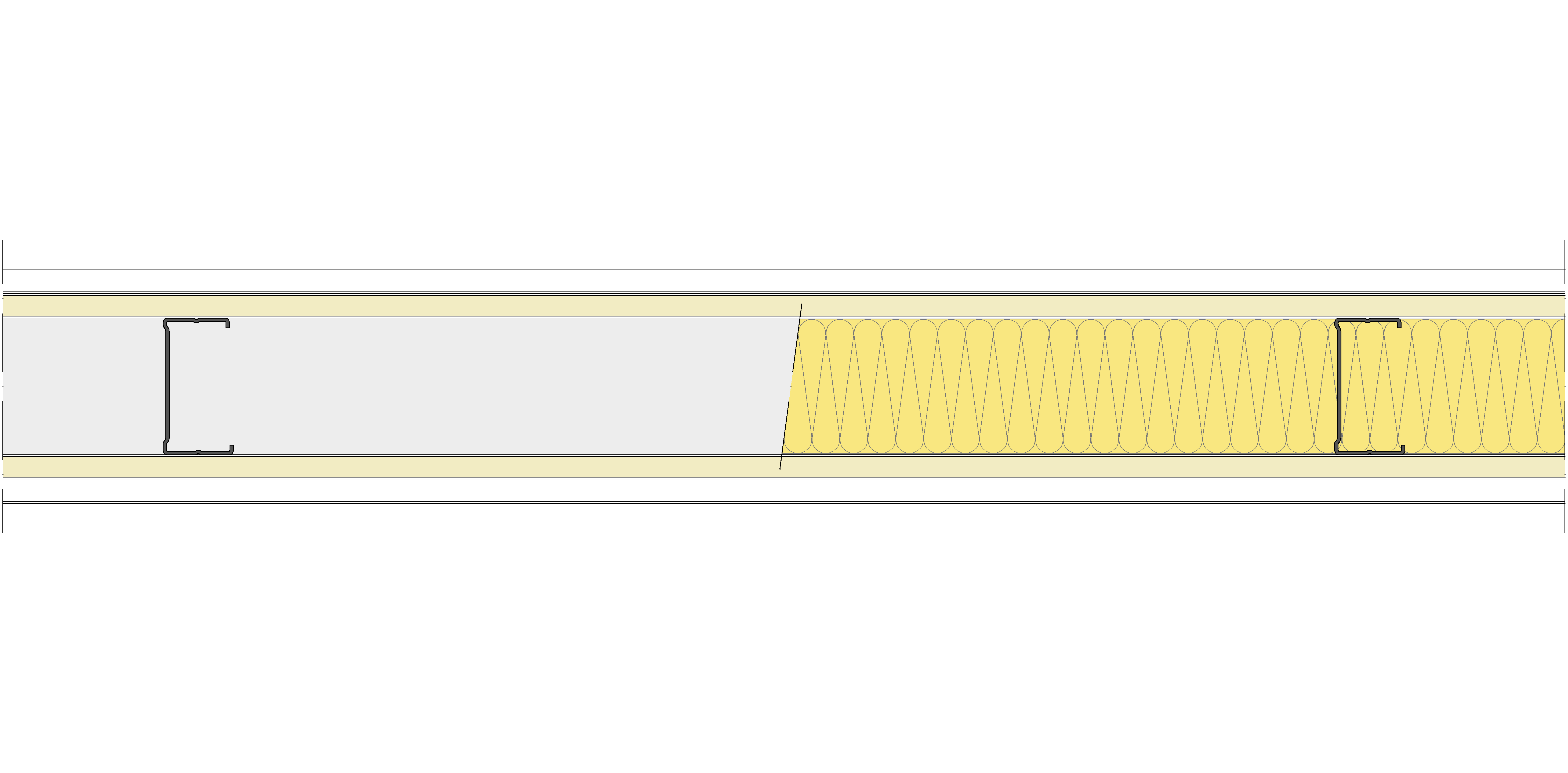 Tabique Pladur® 120/600 (70-35) 1N A1-2N-1N A1 MW