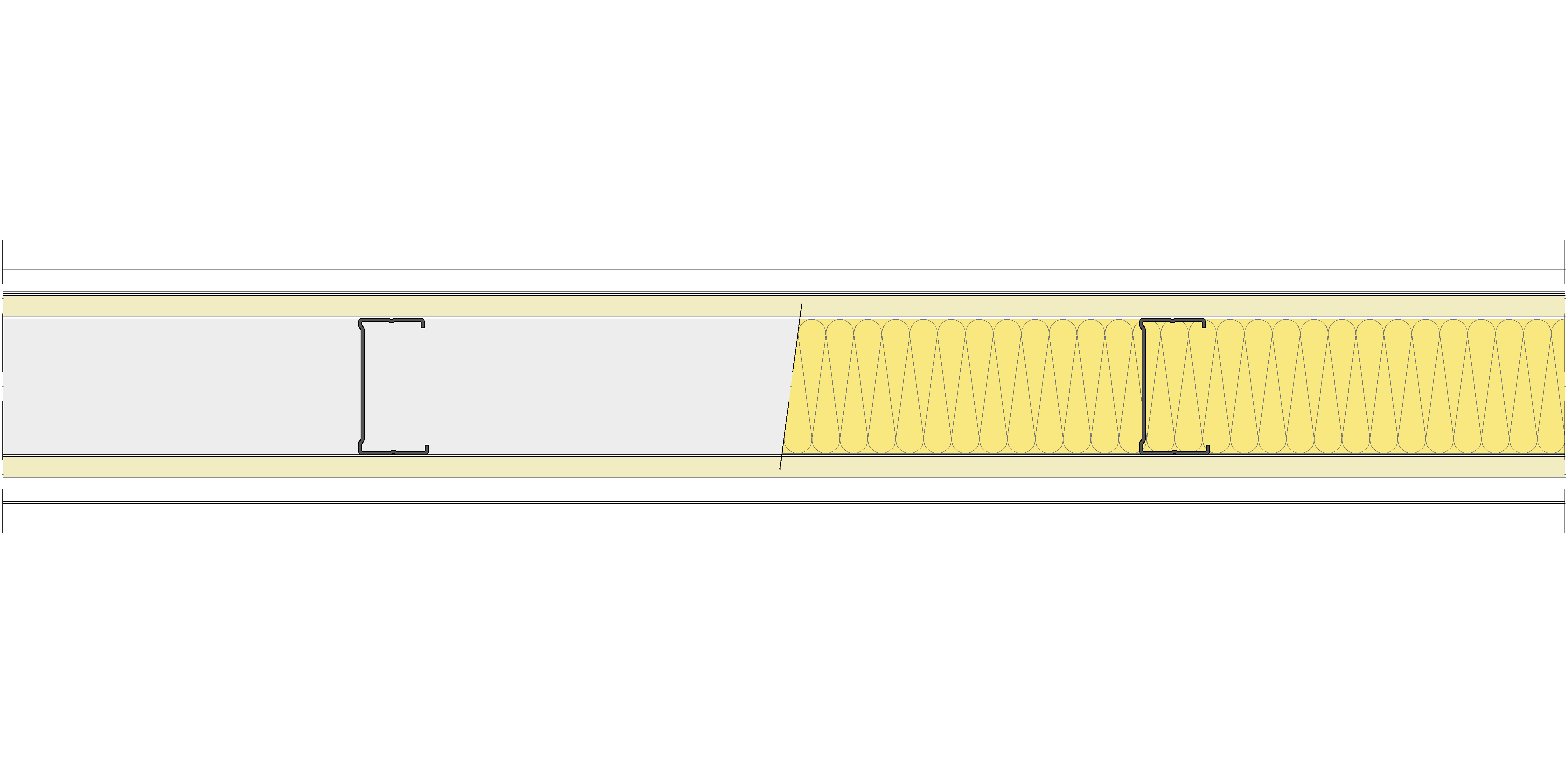 Tabique Pladur® 120/400 (70-35) 1N A1-2N-1N A1 MW