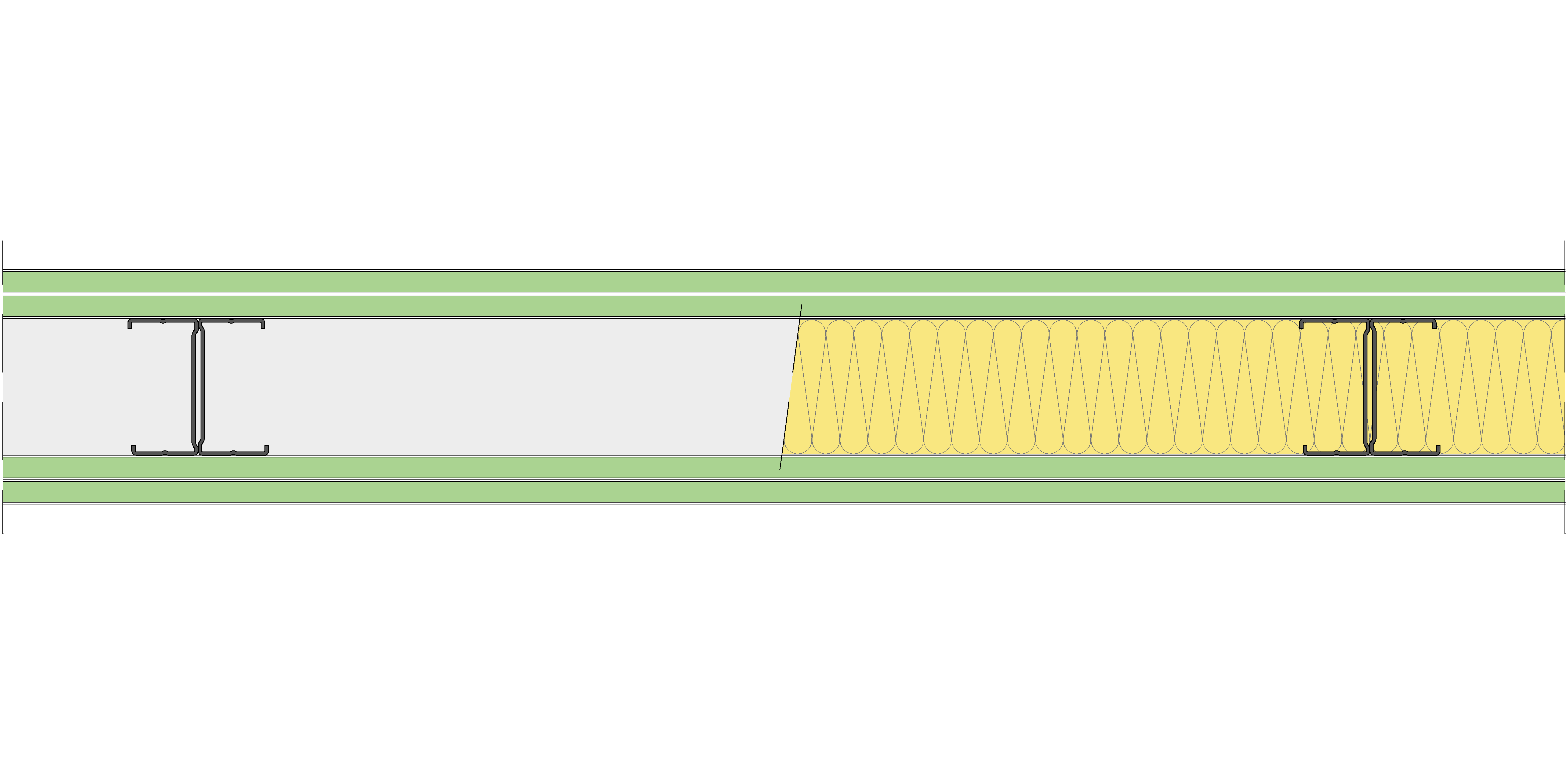 Tabique Pladur® 120/600 (70-35H) 4H1 MW