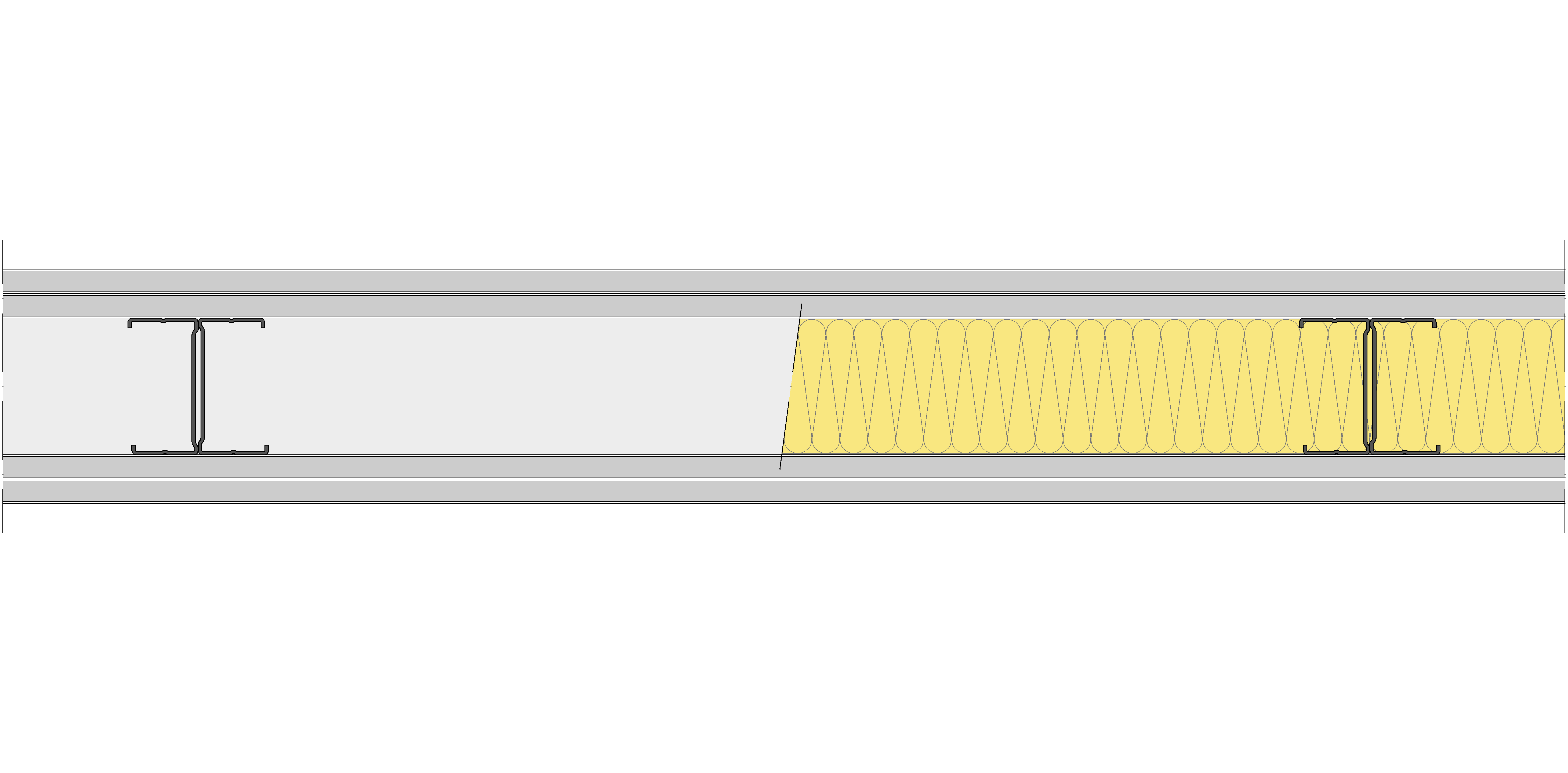 Tabique Pladur® 120/600 (70-35H) 4SOLIDTEX MW