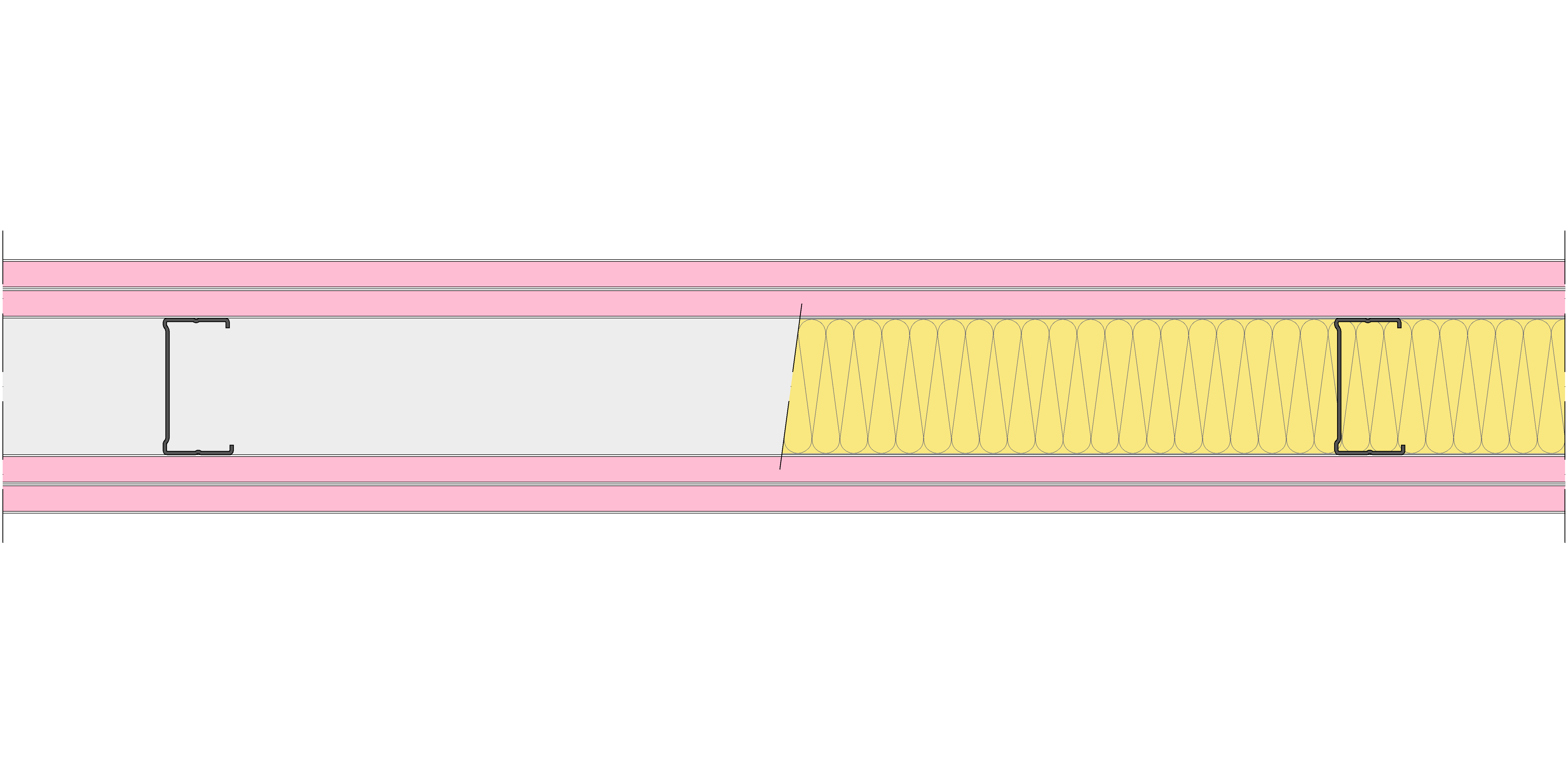 Tabique Pladur® 130/600 (70-35) 4F MW