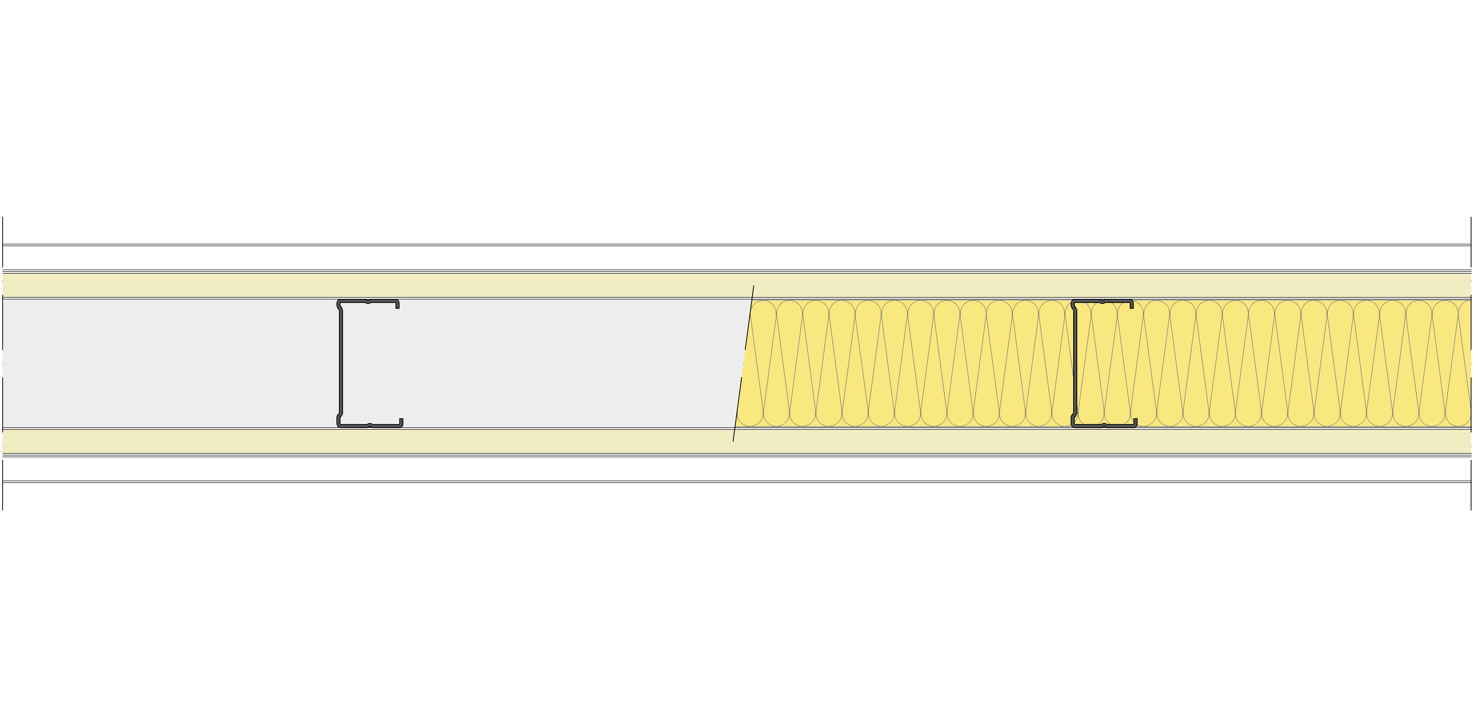 Tabique Pladur® 130/400 (70-35) 1N A1-2N-1N A1 MW