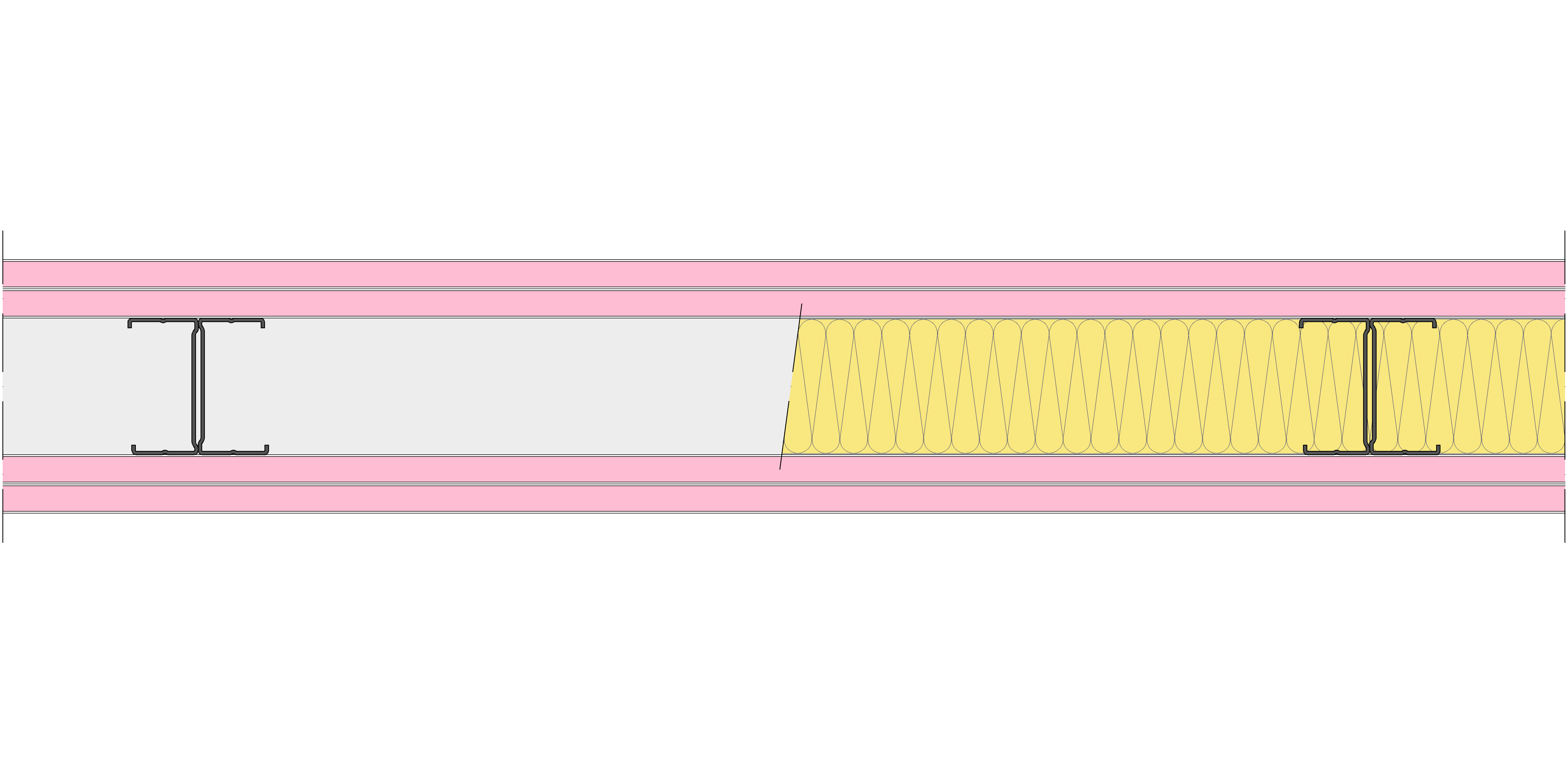 Tabique Pladur® 130/600 (70-35H) 4F MW