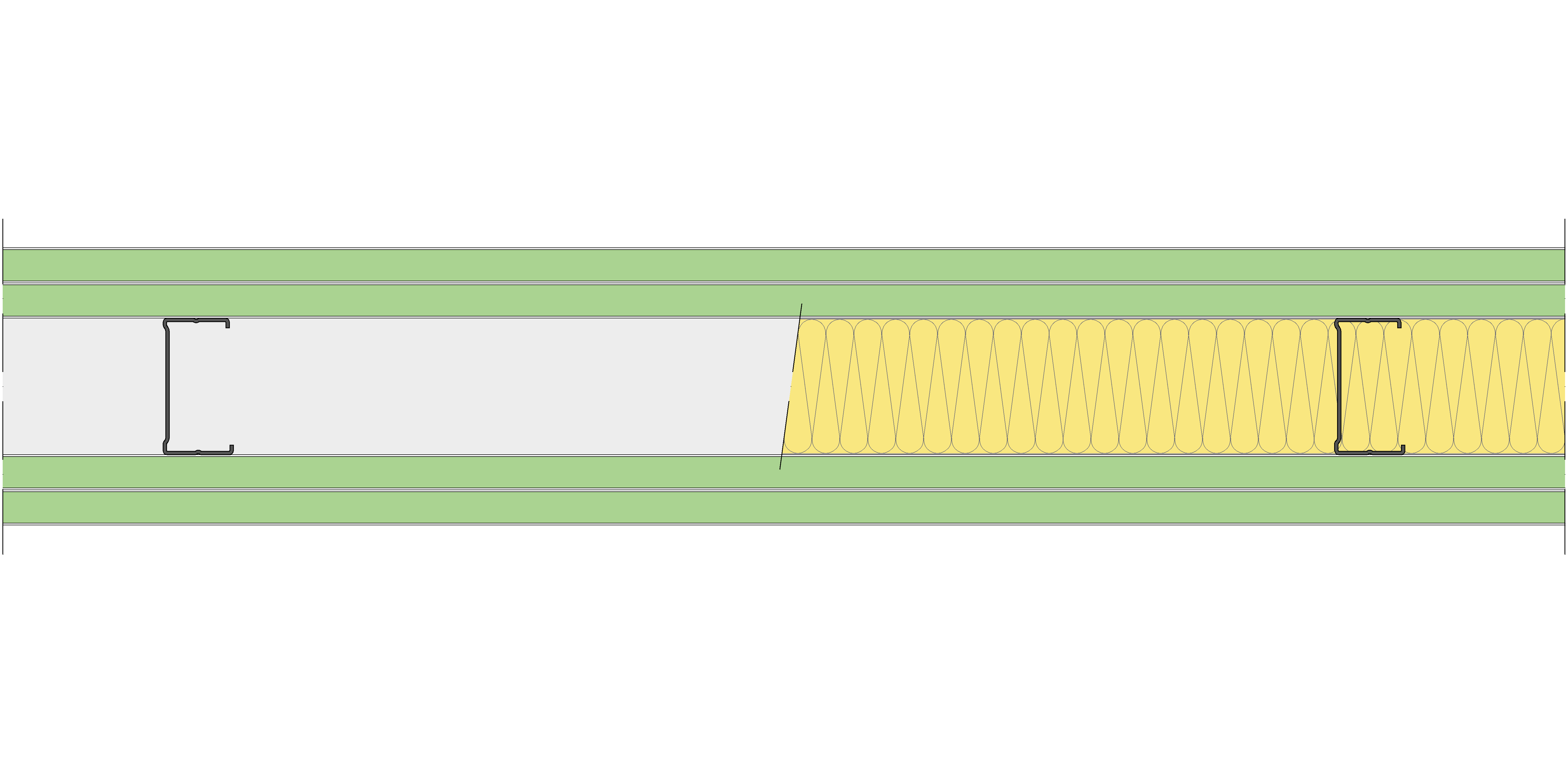 Tabique Pladur® 142/600 (70-35) 4H1 MW