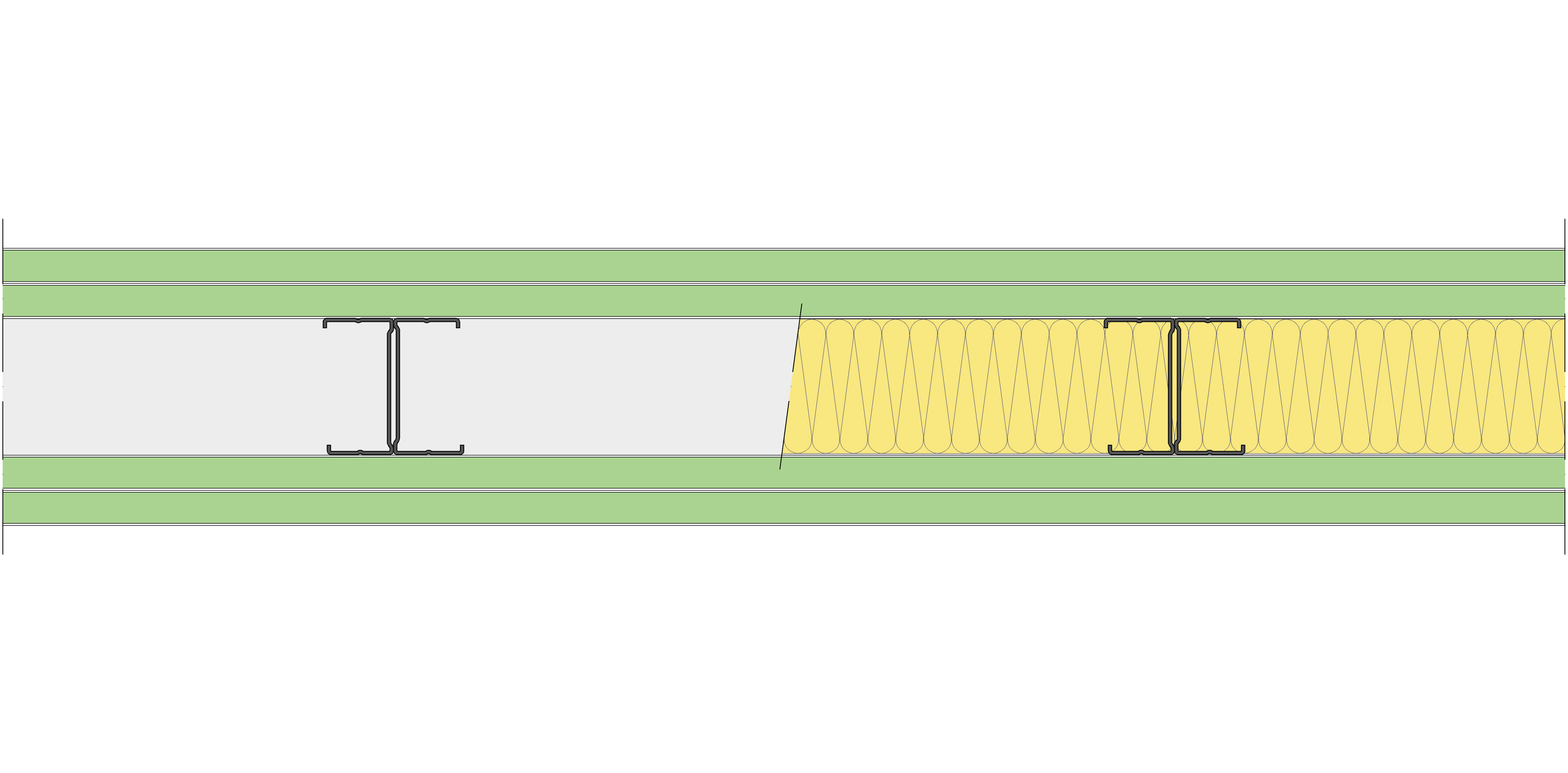 Tabique Pladur® 142/400 (70-35H) 4H1 MW