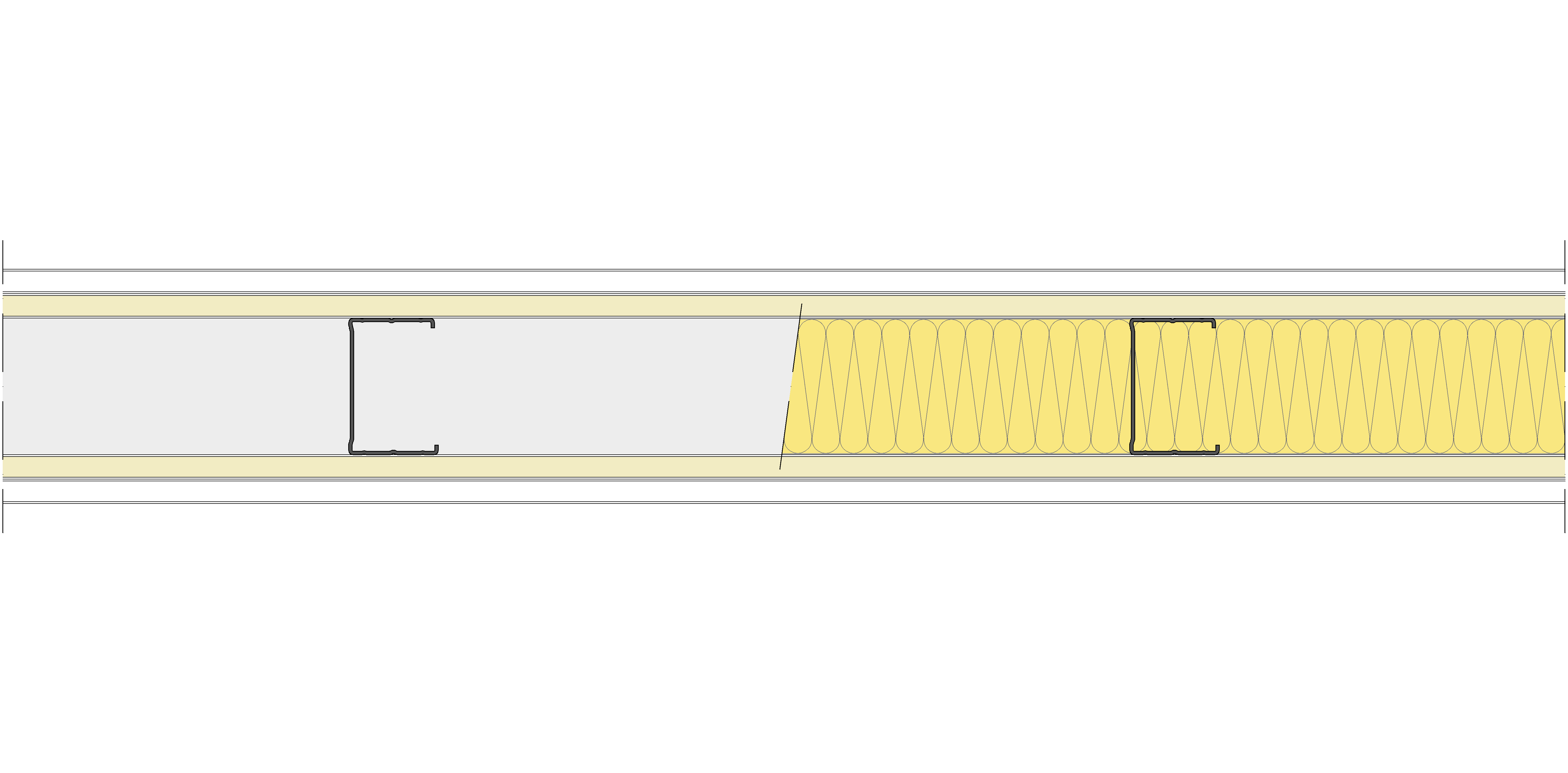 Tabique Pladur® 120/400 (70-45) 1N A1-2N-1N A1 MW