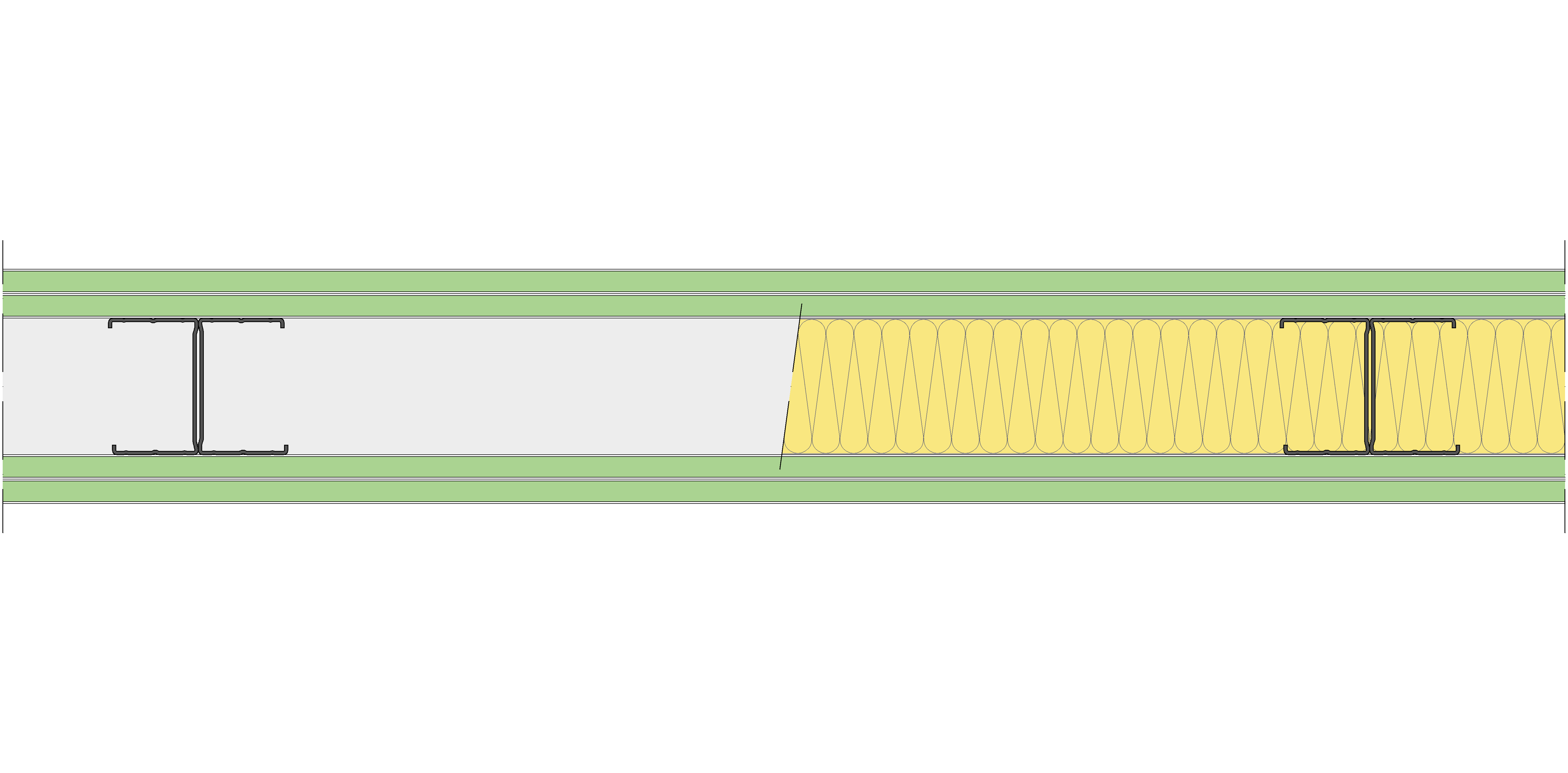 Tabique Pladur® 120/600 (70-45H) 4H1 MW