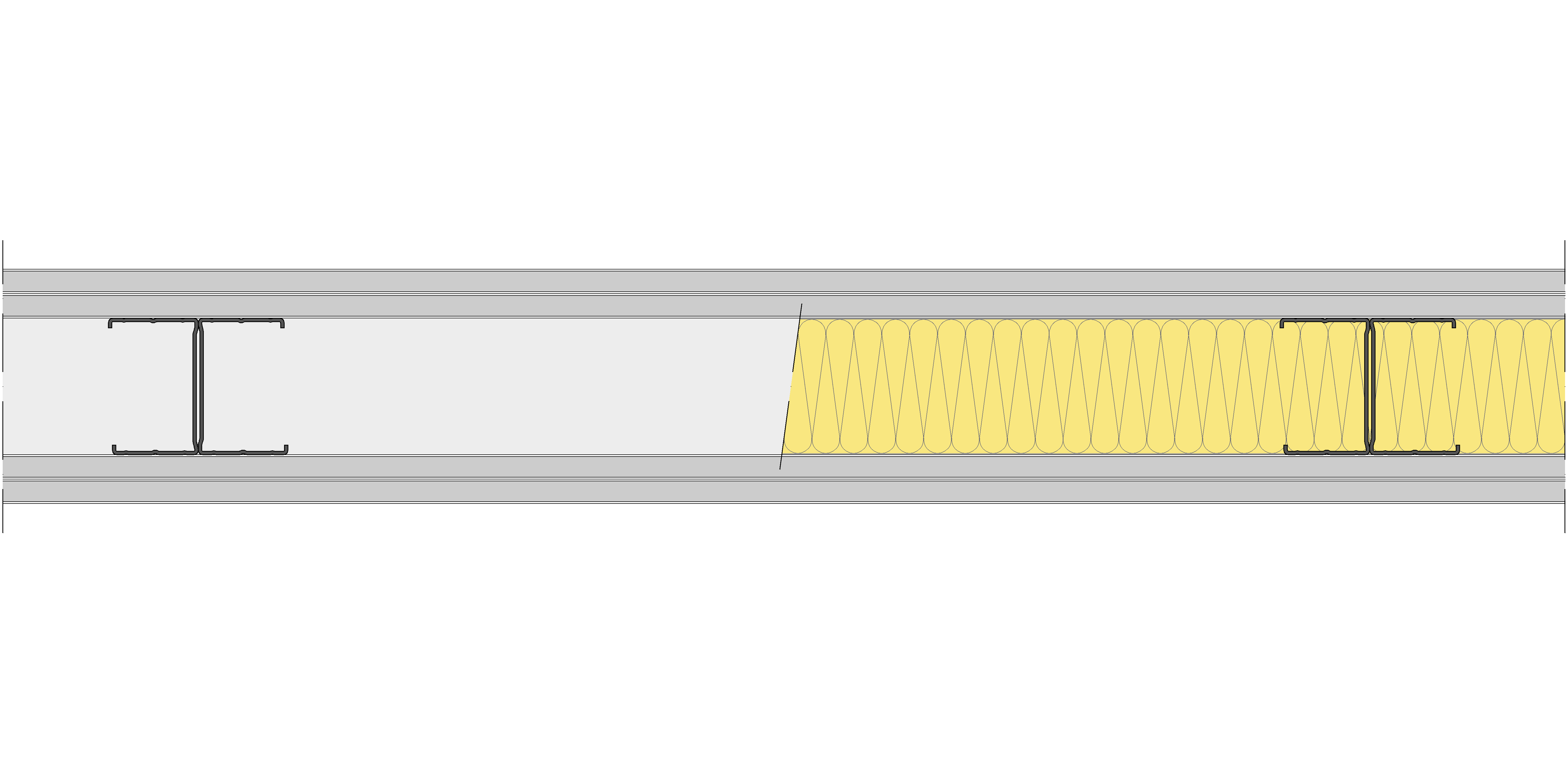 Tabique Pladur® 120/600 (70-45H) 4SOLIDTEX MW