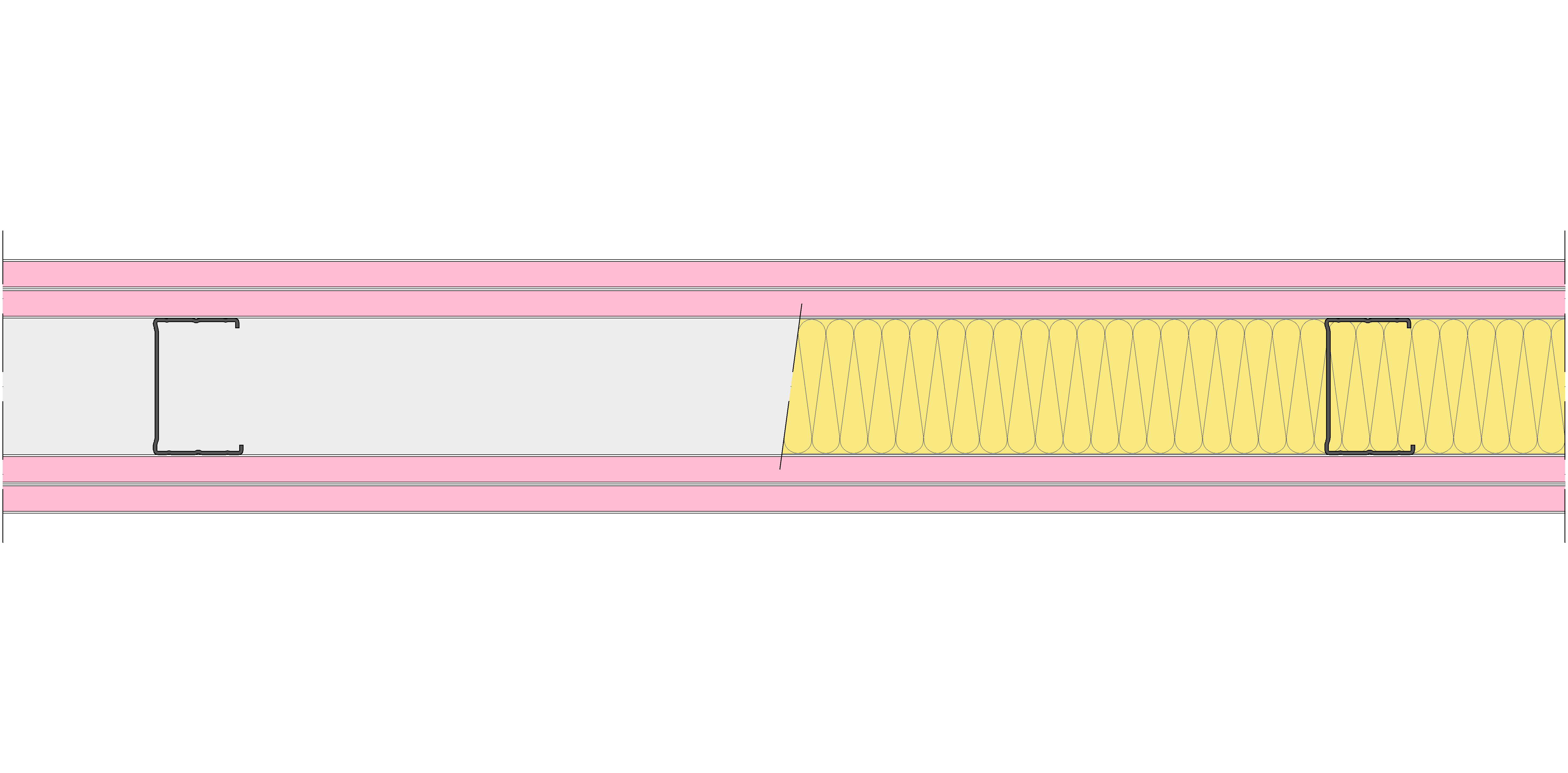 Tabique Pladur® 130/600 (70-45) 4F MW
