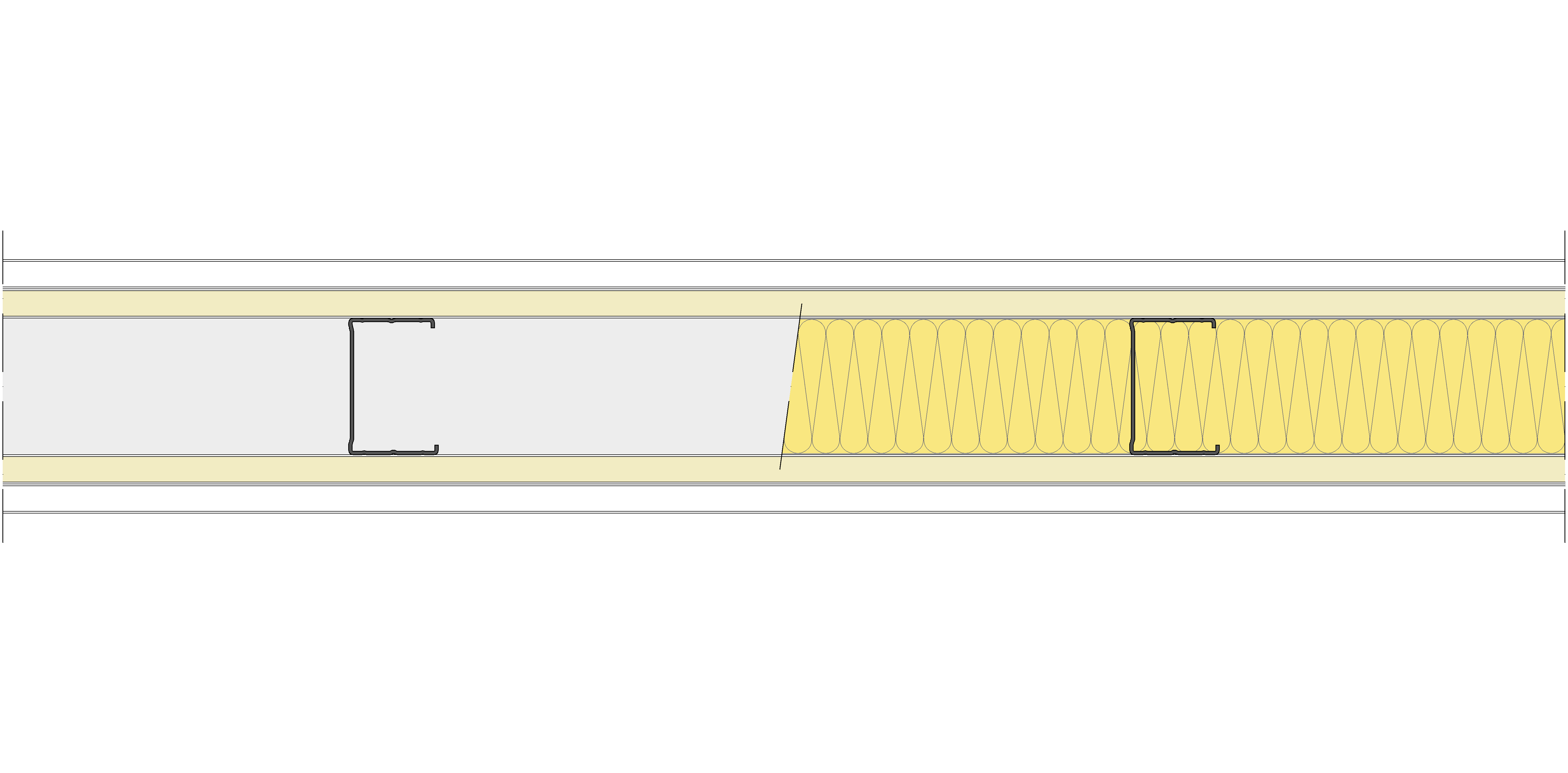 Tabique Pladur® 130/400 (70-45) 1N A1-2N-1N A1 MW